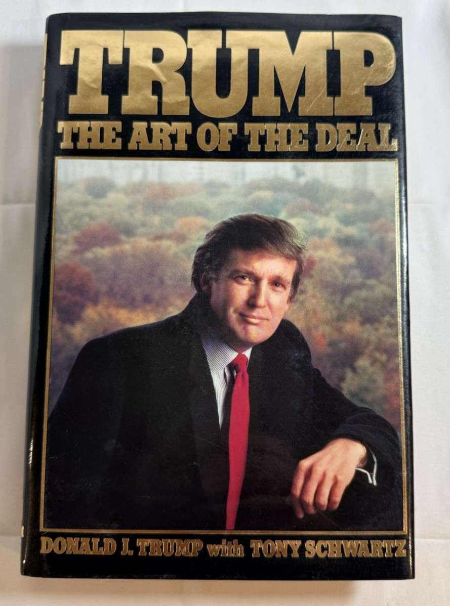 The Art of the Deal by Donald Trump - 1987 Hardcover w/DJ 1st Edition