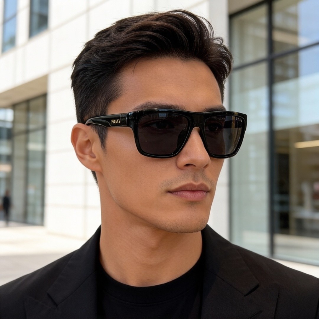 Prada Men\'s Sunglasses Model: 0PR 19WS (PR19WS Symbole Collection) Size: 52 □ 21 Prada Men\'s Sunglasses Model: 0PR 19WS (PR19WS Symbole Collection) Size: 52 □ 21