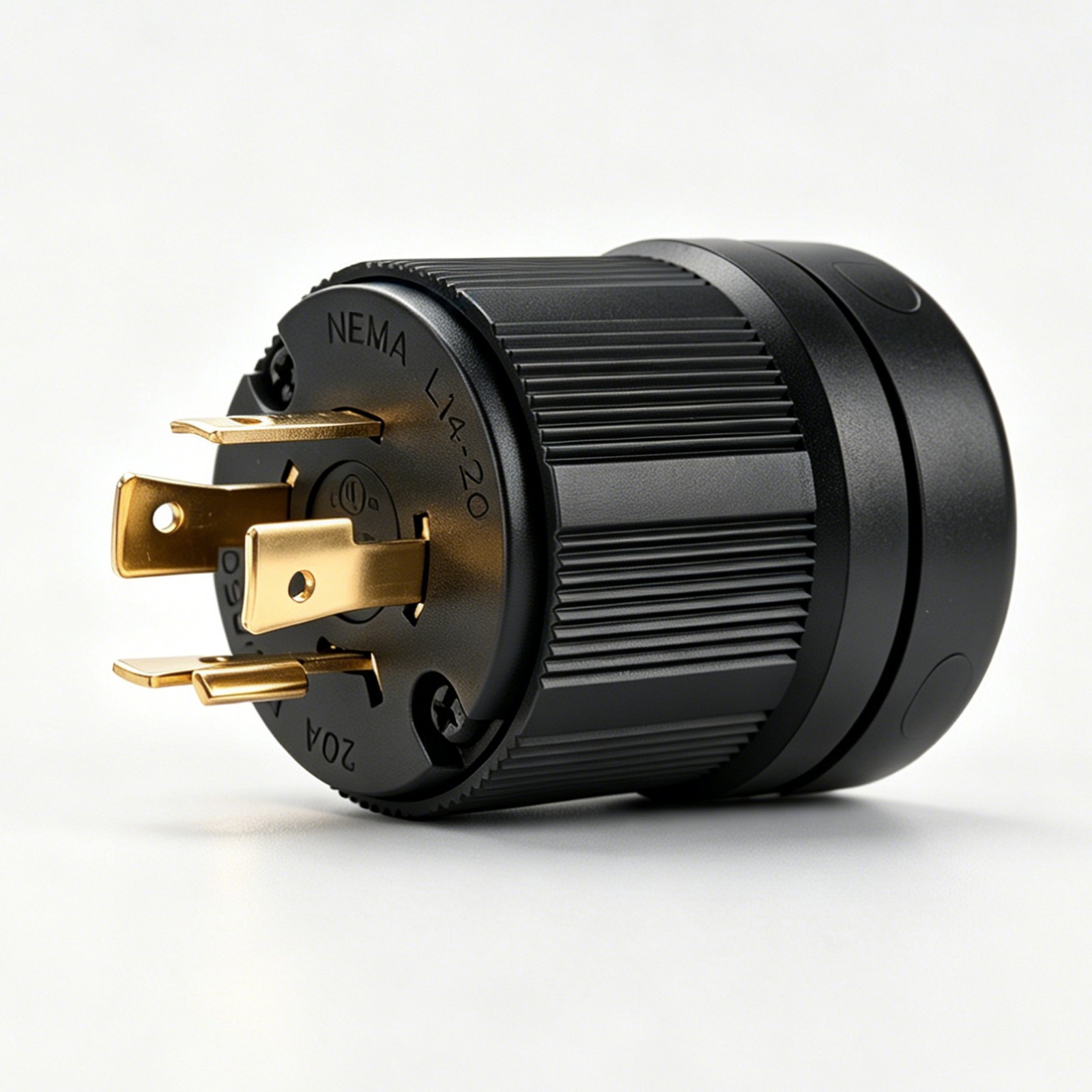 NEMA L14-20P Locking Plug Industrial Grade 20A 125/250V Twist Lock Connector