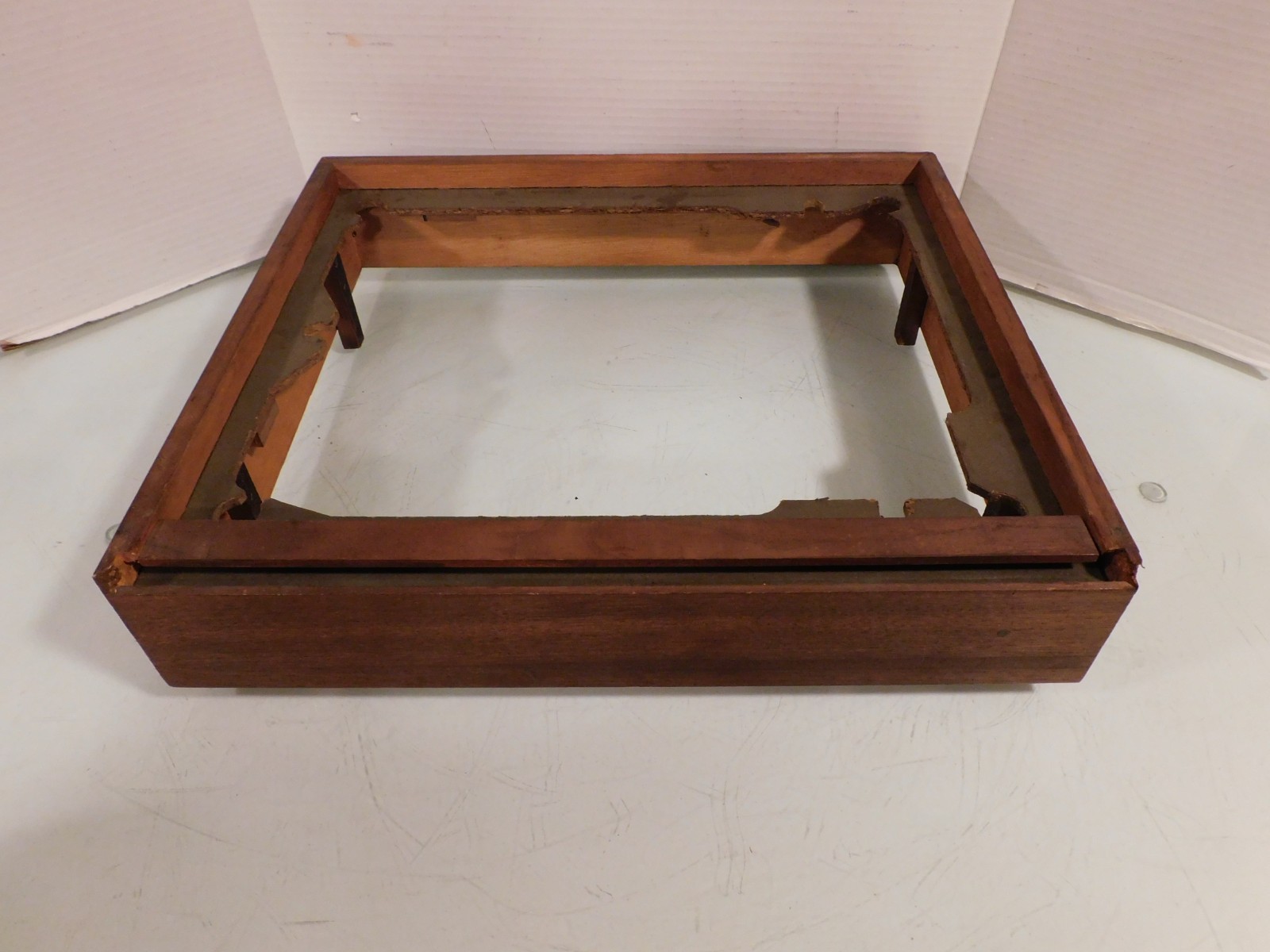Dual 1229Q Turntable Wood Base