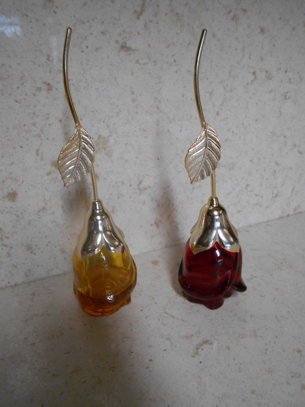 Vintage Avon Moonwind/Courting Rose Cologne Perfume Bottles Set of TWO Vintage Avon Moonwind/Courting Rose Cologne Perfume Bottles Set of TWO