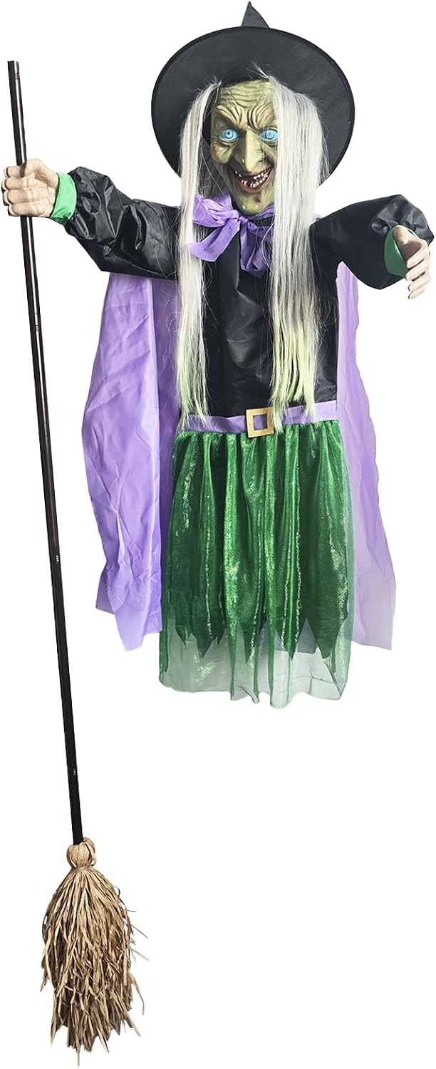 Halloween Witch Decorations Horror-Themed Haunted House Holiday Decor