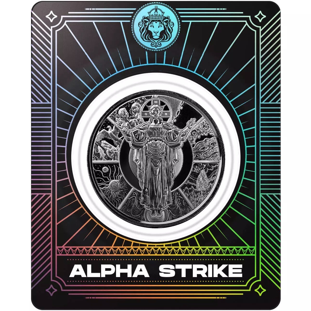 2024 The Creator 1 oz 999 Fine Silver Coin BU Scottsdale ✅ALPHA STRIKE🎗Mint #2