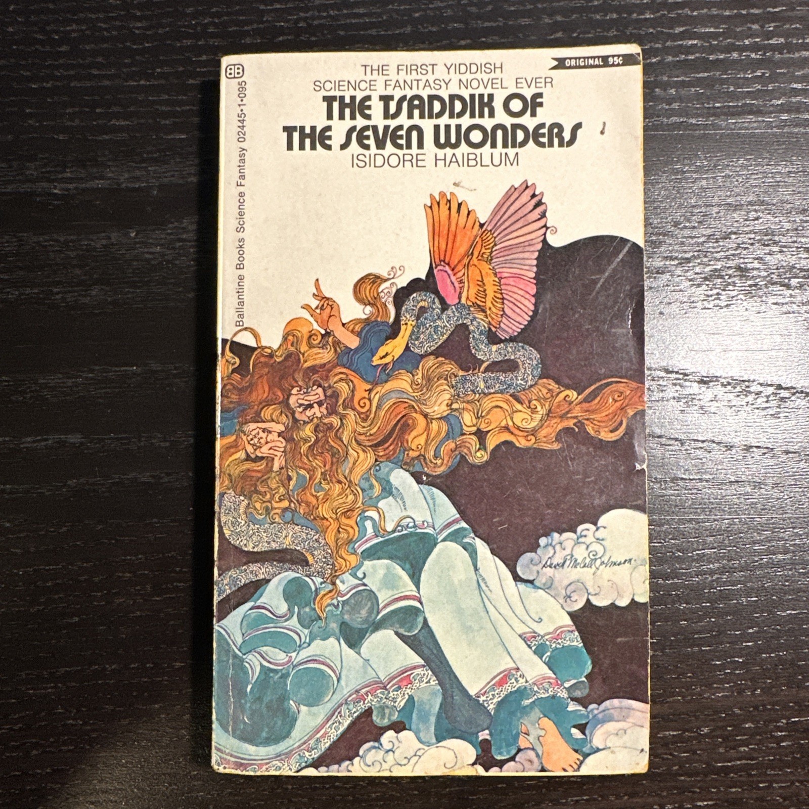 The Tsaddik of the Seven Wonders by Isidore Haiblum Ballantine 1971 PB