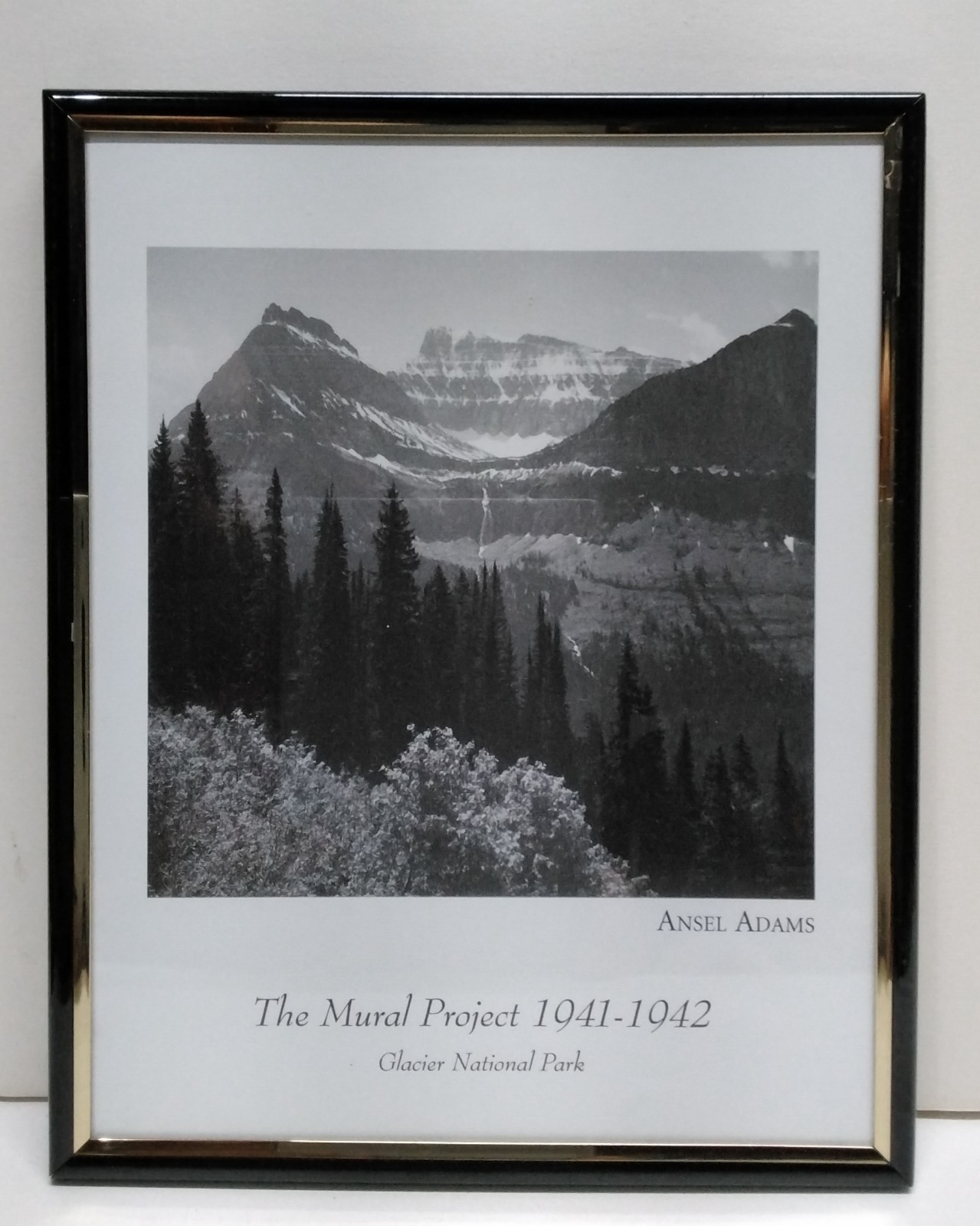 ANSEL ADAMS, The Mural Project 1941-1942. 8x10 Size Framed Prints.