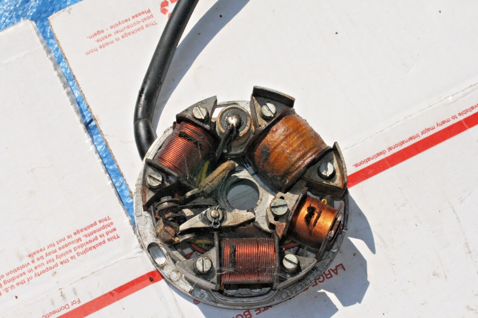 1969  SACHS 125 OEM STATOR  VIN# 1678512