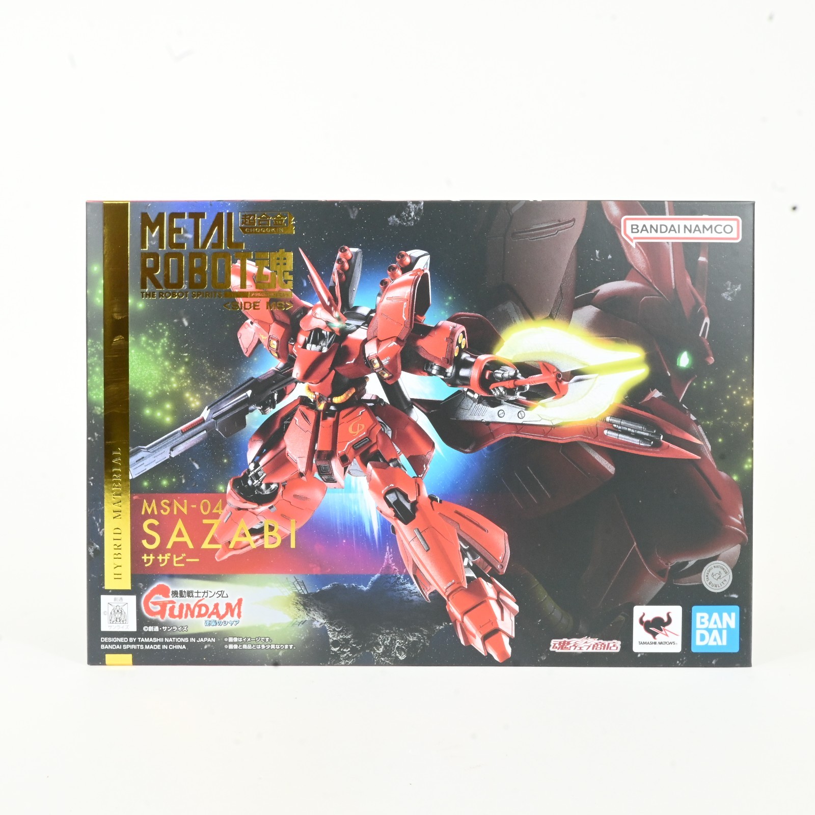 BANDAI METAL ROBOT Spirits SIDE MS MSN-04 Sazabi Char's Counterattack Figure NEW