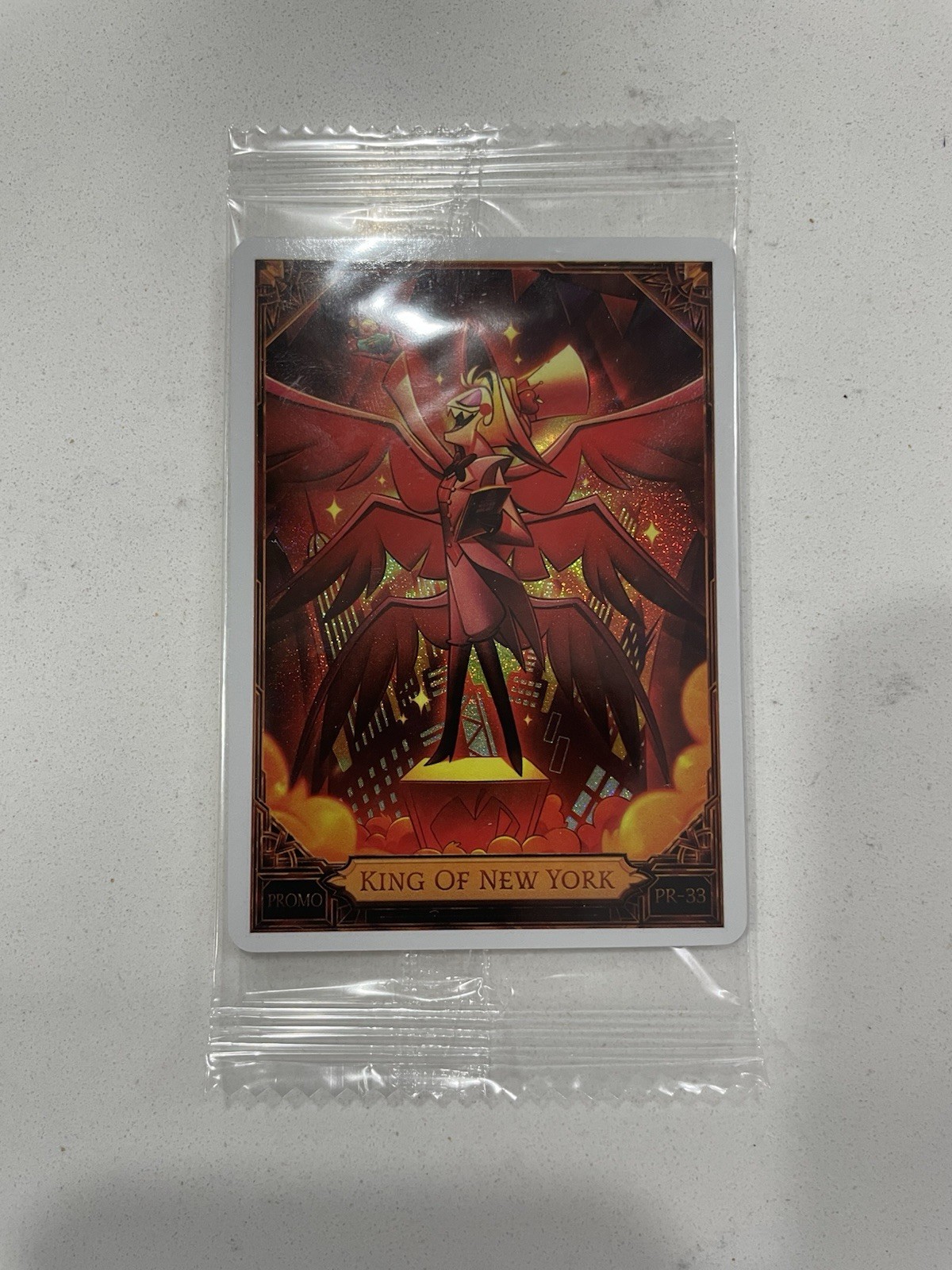 Hazbin Hotel King of New York Lucifer Promo PR-33 NYCC 2026 Hazbin Hotel King of New York Lucifer Promo PR-33 NYCC 2026