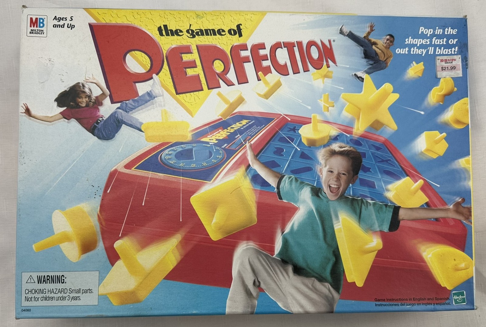 1998 Perfection Game by Milton Bradley Brand New Sealed 