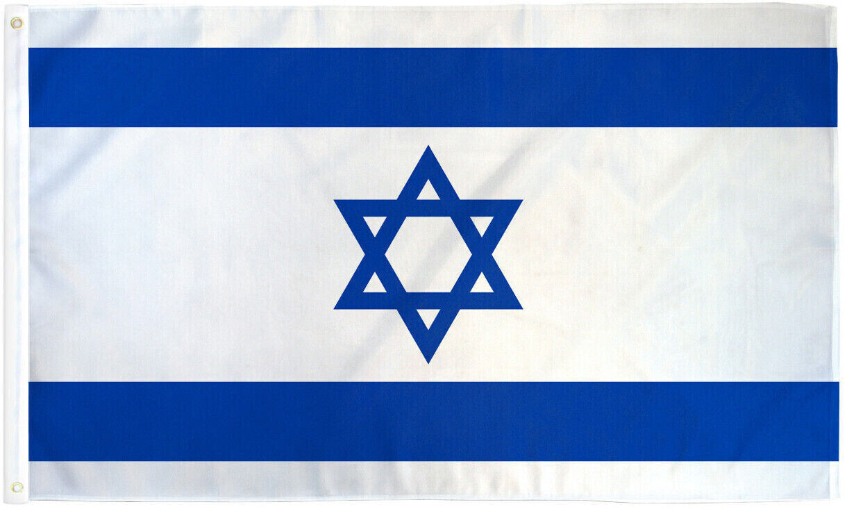 3x5 Foot Israel Flag - Israeli National Flags Polyester WE SUPPORT ISRAEL GAZA 3x5 Foot Israel Flag - Israeli National Flags Polyester WE SUPPORT ISRAEL GAZA
