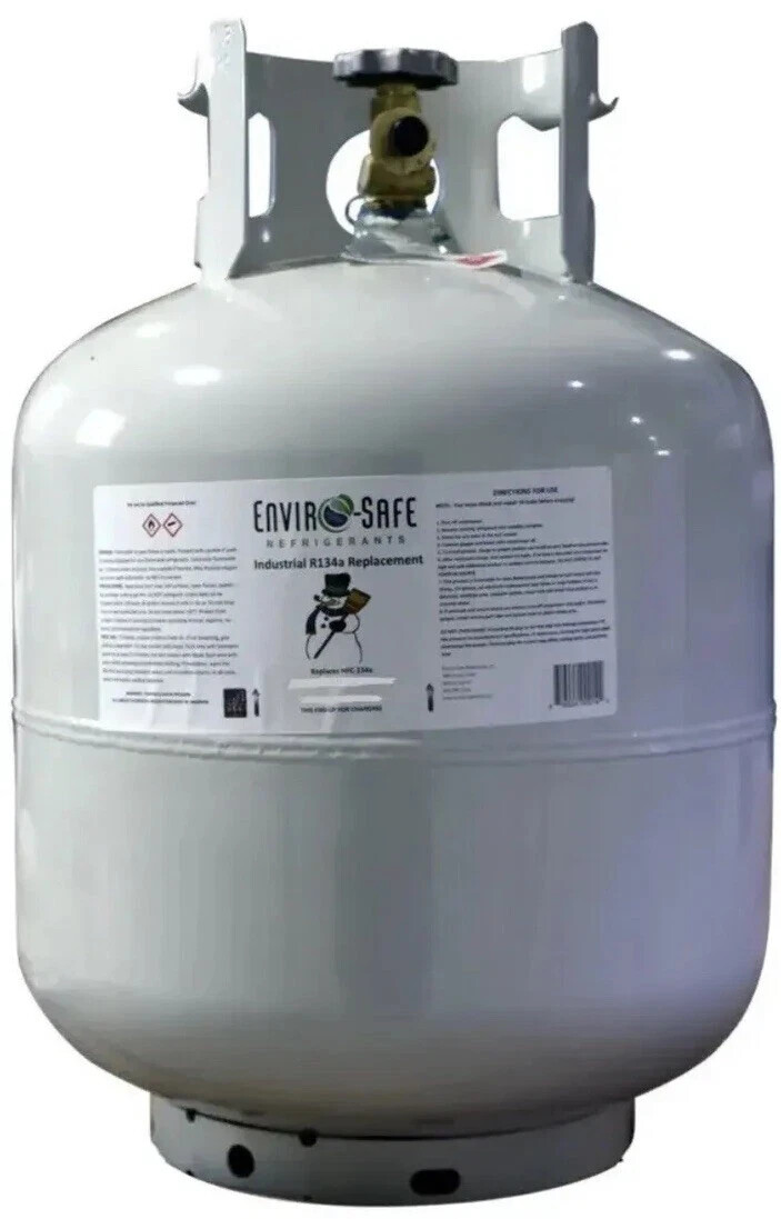Industrial R134a REPLACEMENT - Eco Friendly - 30lbs EQUIVELANT Cylinder A/c Air