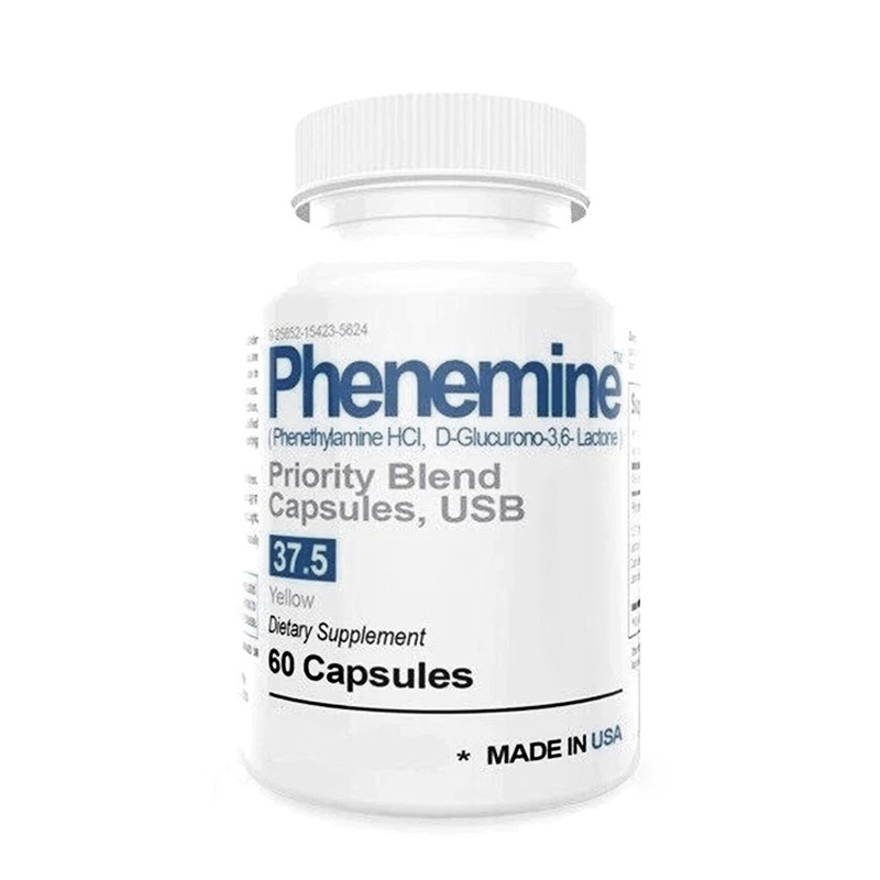 1-3 bottles of Phenemin Elit 37.5 Strong appetite suppressant and energy pill