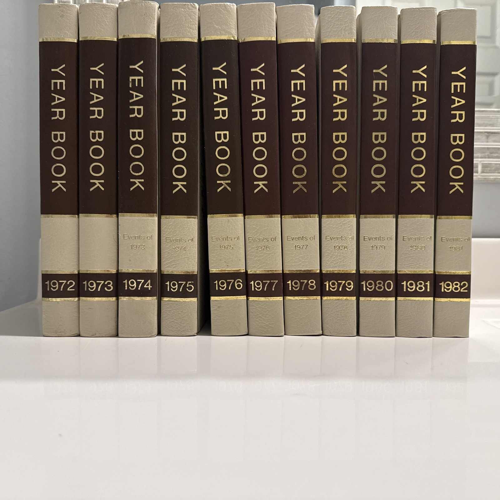 Vintage World Book Encyclopedia Set Yearbooks Lot- 11 Encyclopedia 1972-1982 Vintage World Book Encyclopedia Set Yearbooks Lot- 11 Encyclopedia 1972-1982