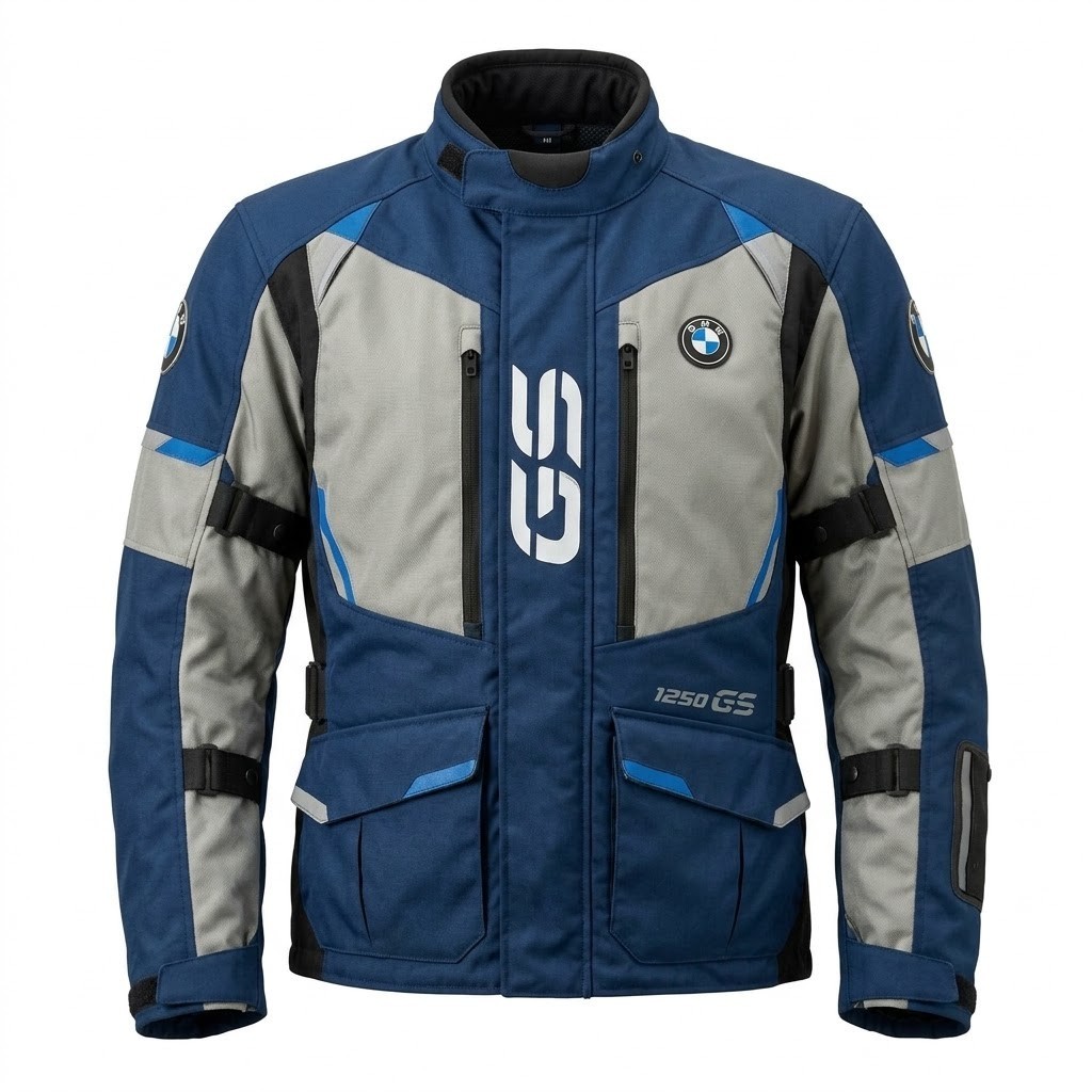 Men BMW Motorrad GS Rally 4 Season Touring Jacket CE Armored Adventure New Style