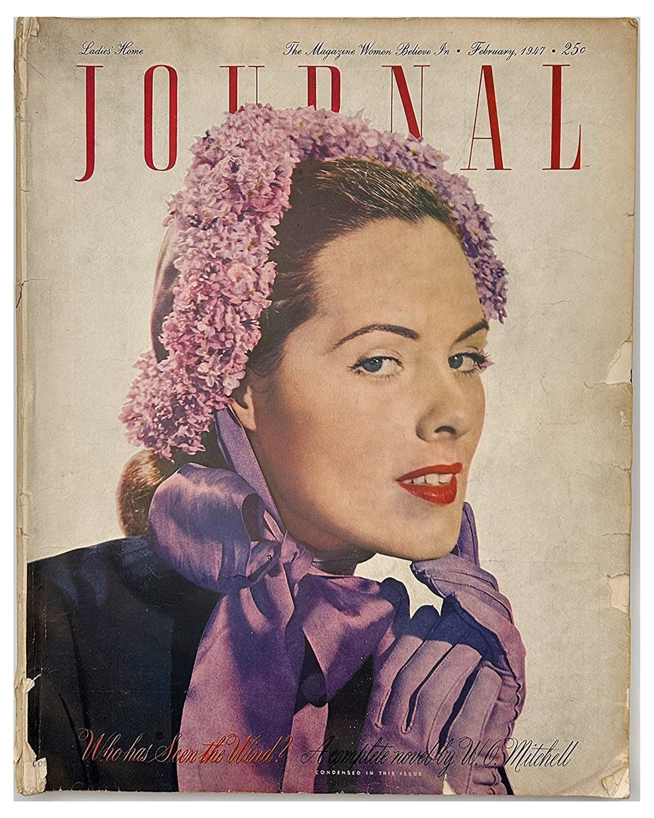 LADIES HOME JOURNAL February 1947 Vintage Womens Magazine LADIES HOME JOURNAL February 1947 Vintage Womens Magazine