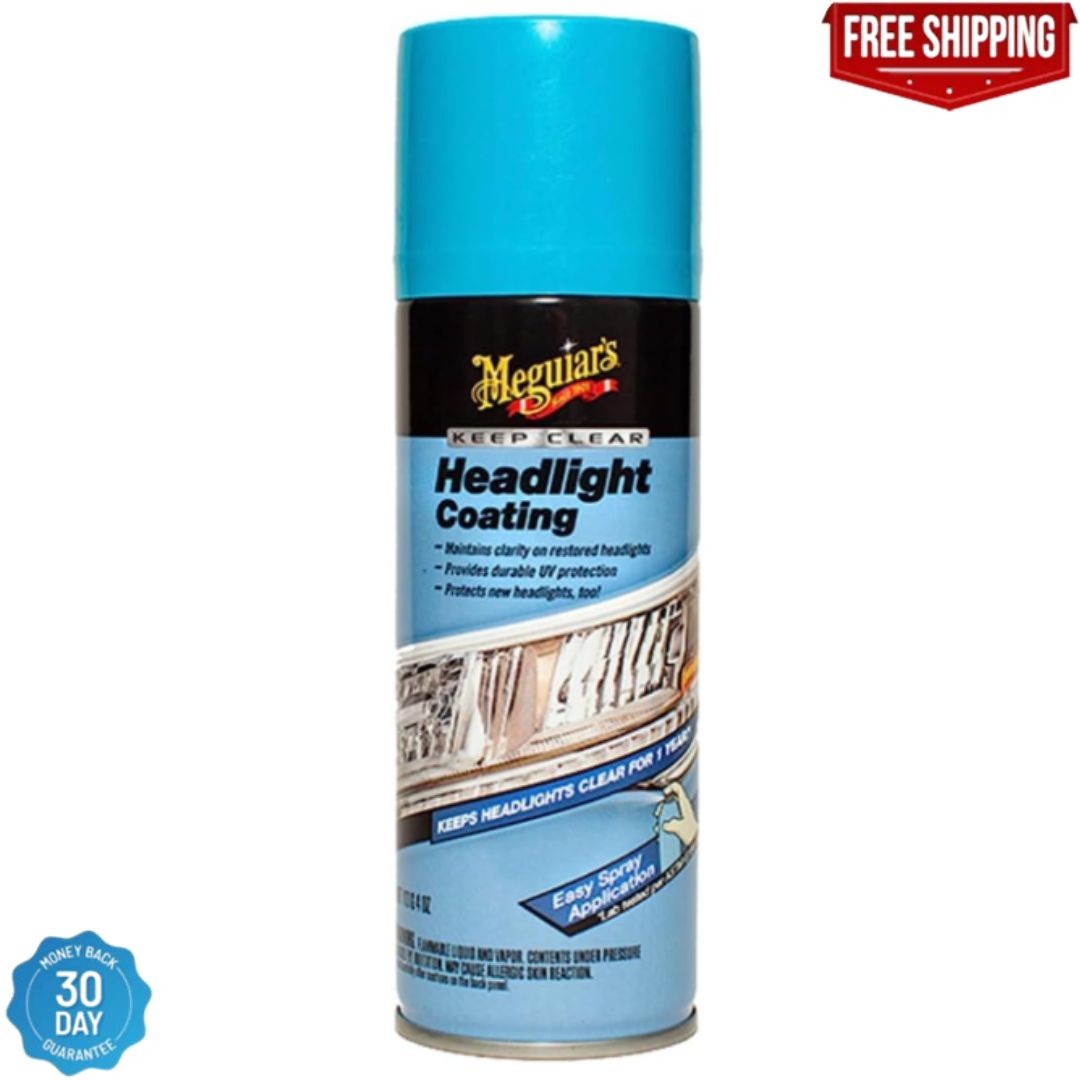 Meguiar\'s Keep Clear Headlight Coating for New & Restoration UV Protection Easy Meguiar\'s Keep Clear Headlight Coating for New & Restoration UV Protection Easy