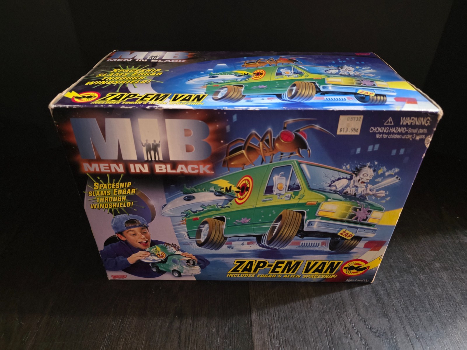 Zap Em\' Van 1997 MIB MEN IN BLACK Galoob MIB NEW Sealed