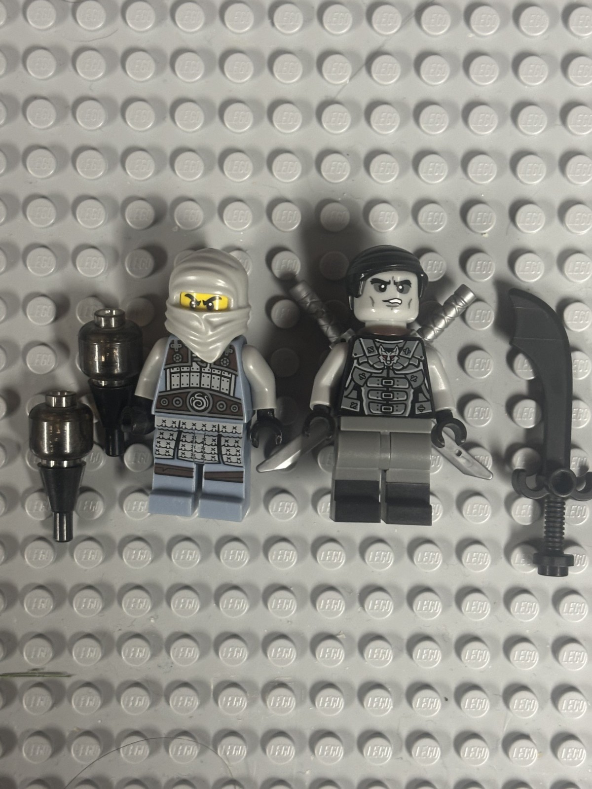 Lego Ninjago Shade And Ash With All Accessories Perfect Condition Lego Ninjago Shade And Ash With All Accessories Perfect Condition