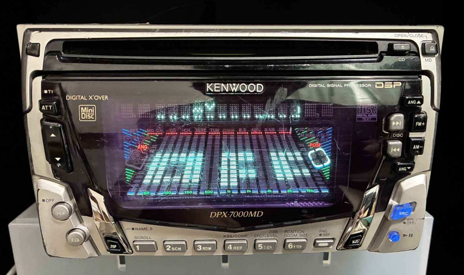 KENWOOD DPX-7000MD Car Audio 2DIN CD Added Bluetooth JDM Tested In Stock NO MD