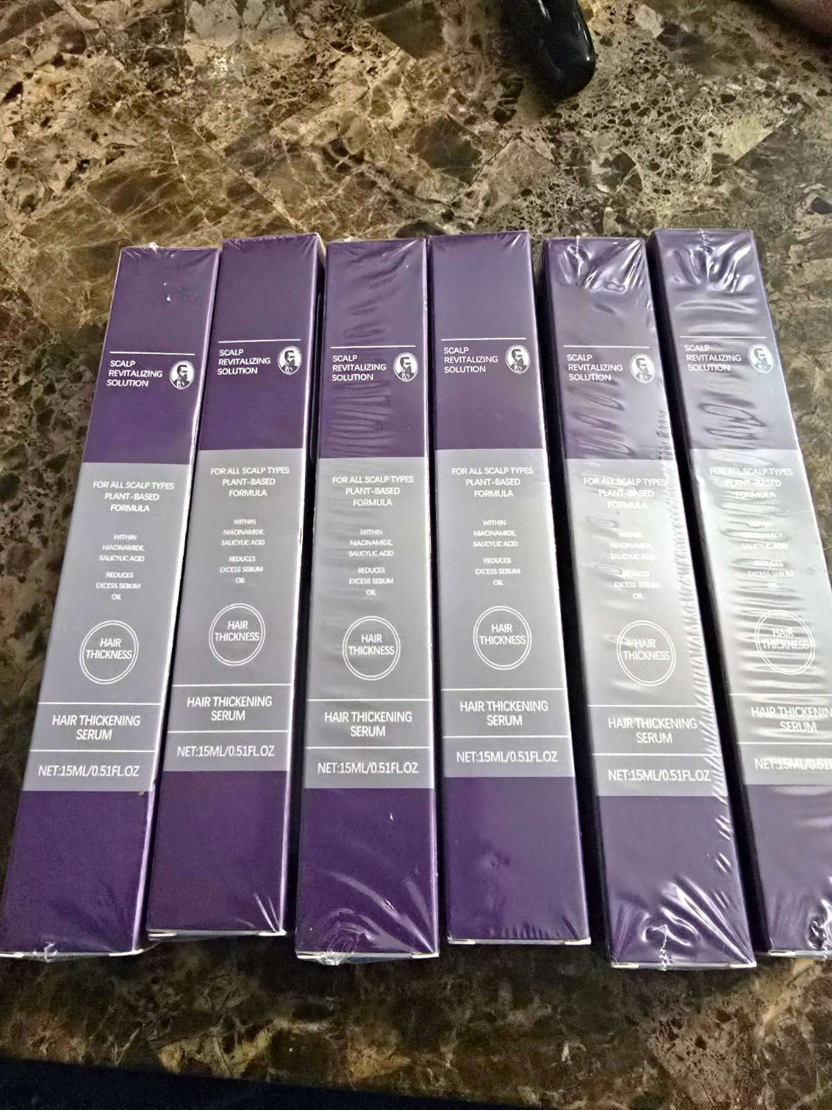 Lot of 6 Dr Groot Scalp Revitalizing Solution Hair Thickening Roll-On Serum New