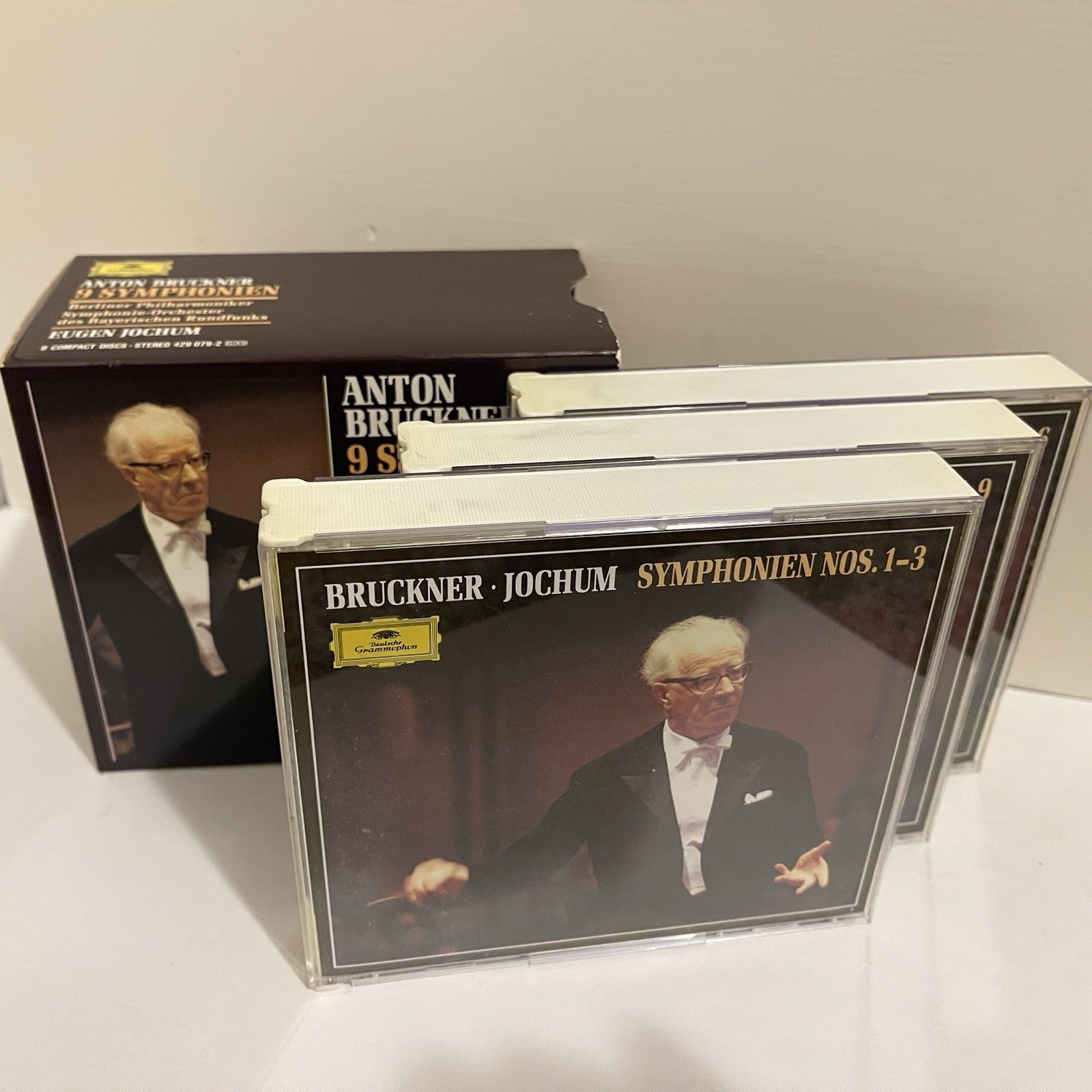 Anton Bruckner 9 Symphonien Symphonies Eugen Jochum 9 CD Box set Berlin 1989