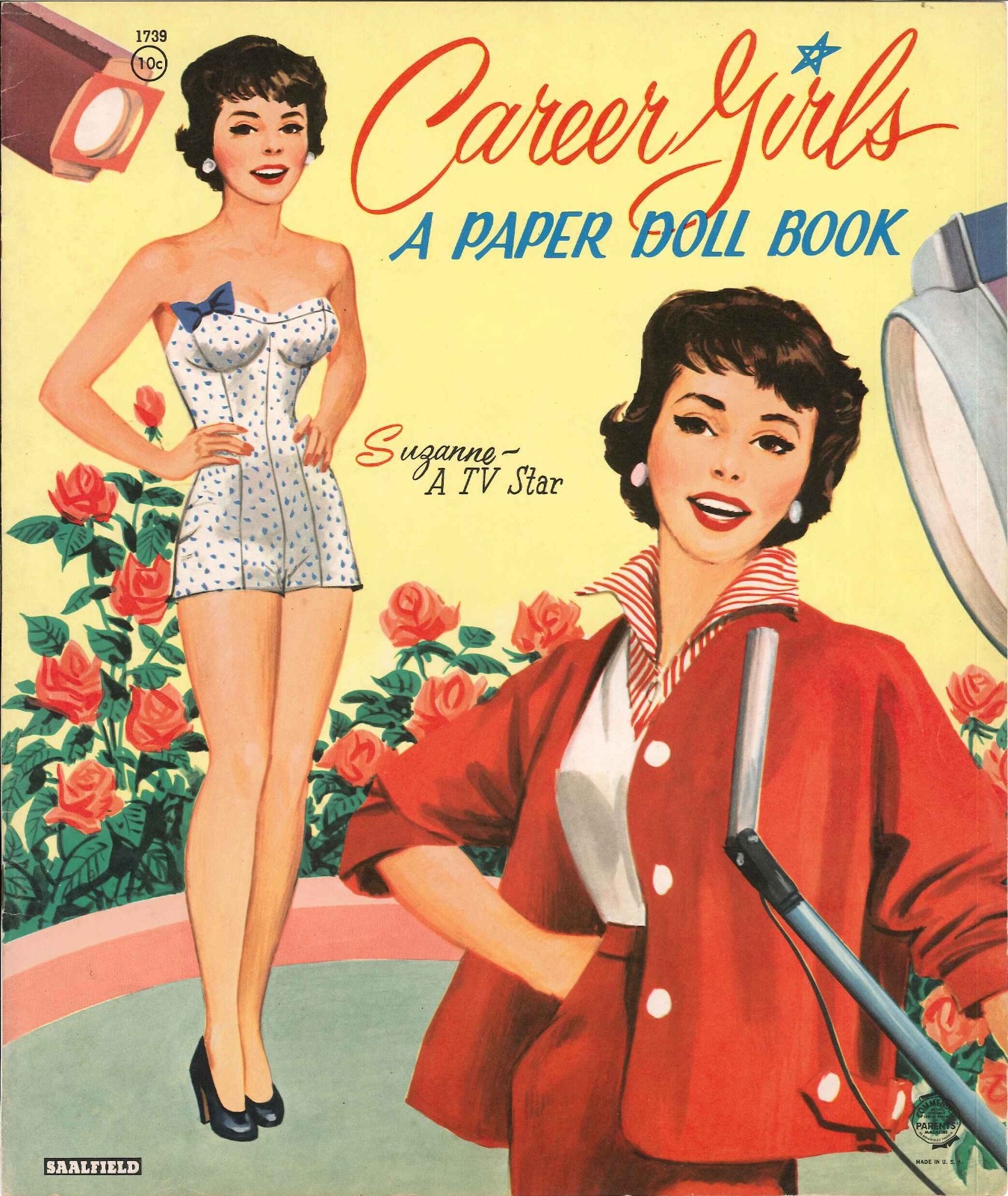 VINTAGE UNCUT 1950s CAREER GIRLS PAPER DOLLS ~PRETTY LASER REPRODUCTION LOP NO1 