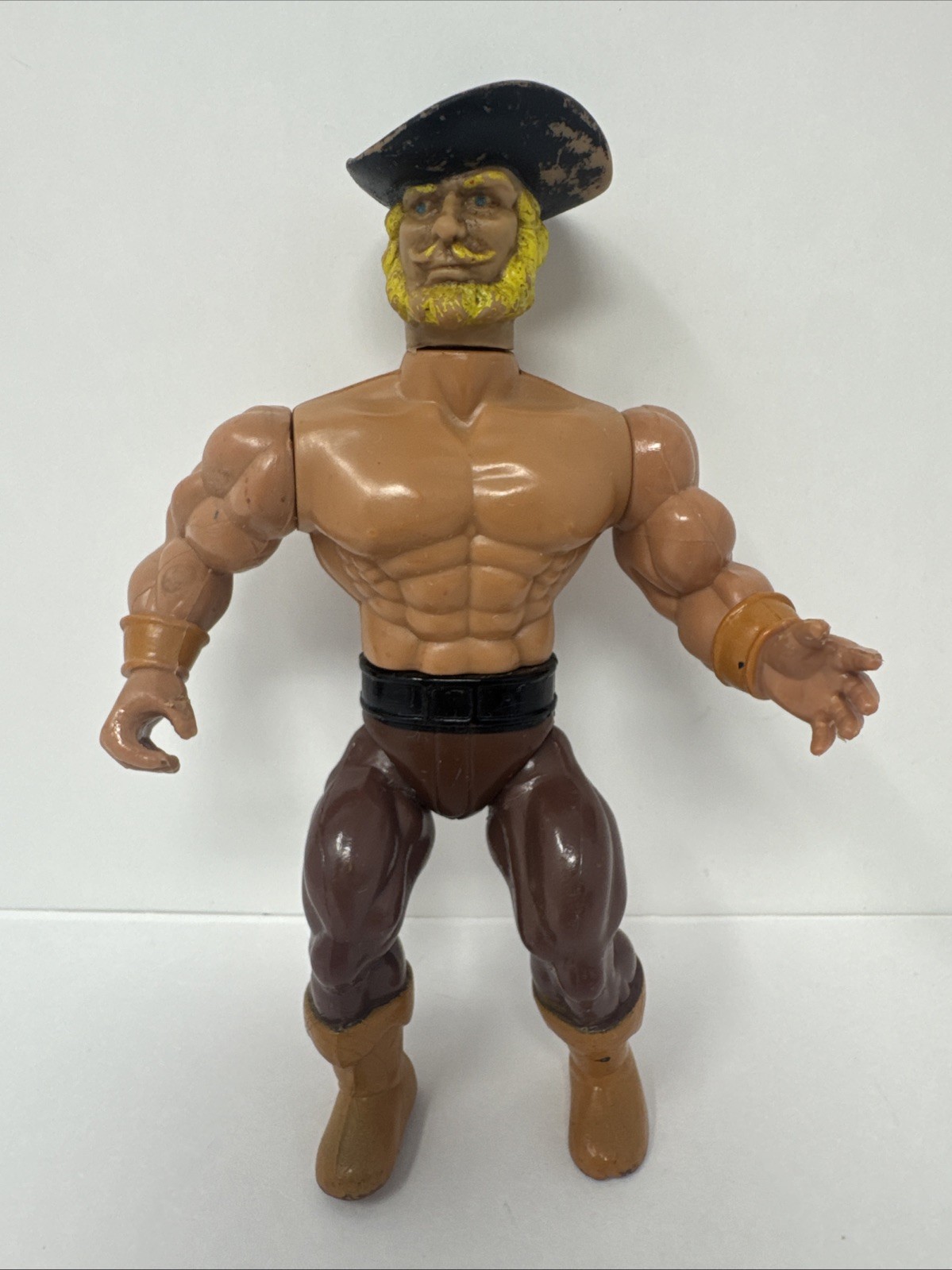 Vintage 1983 Pirate Of The Galaxseas By Remco Figure Black Hat