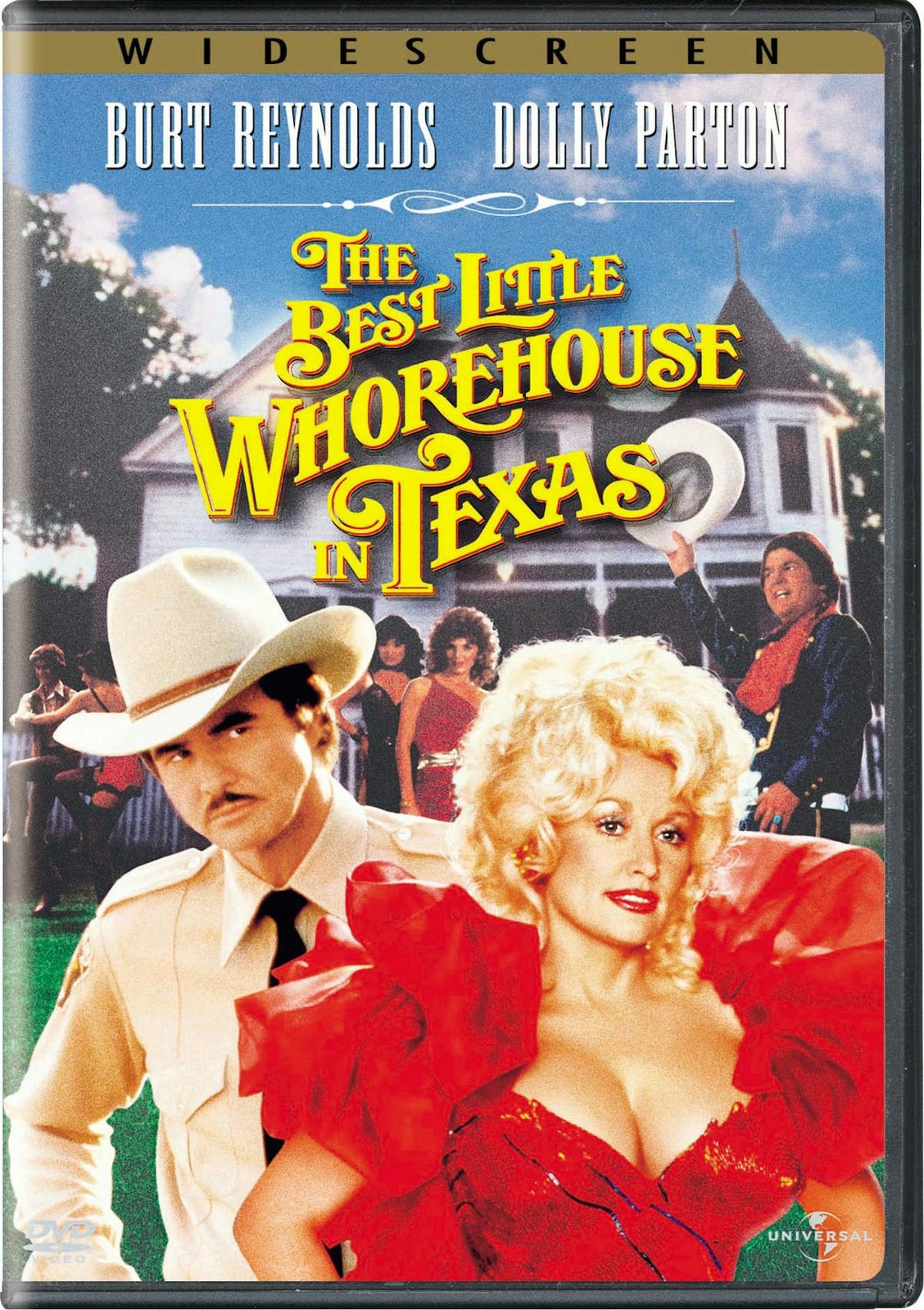 The Best Little Whorehouse in Texas (1982) DVD Burt Reynolds NEW