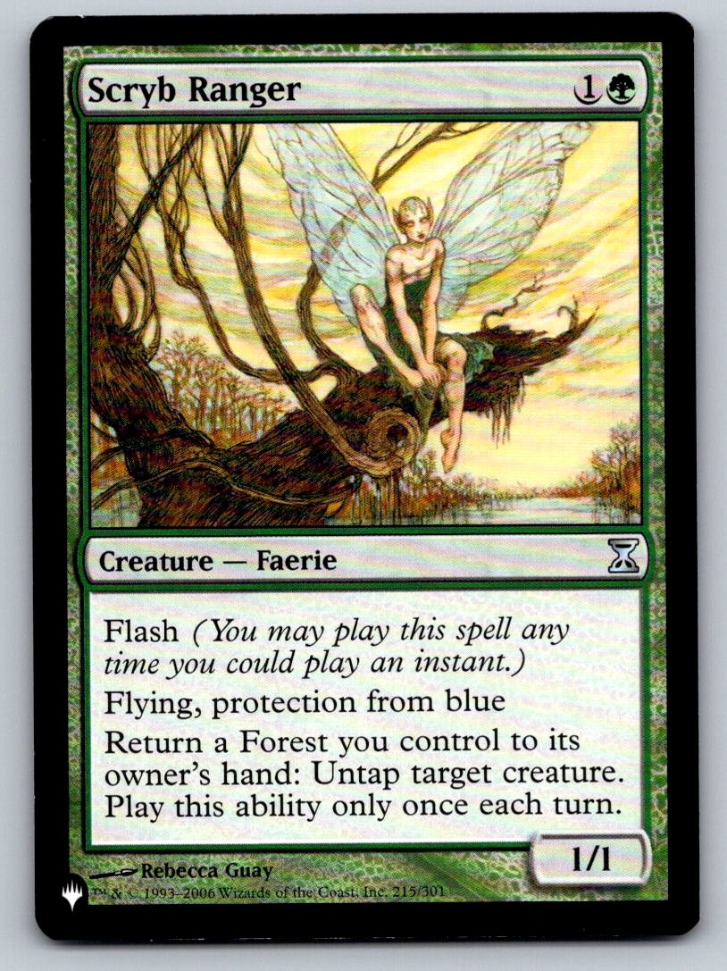 Scryb Ranger [LIST - 215] Lightly Played