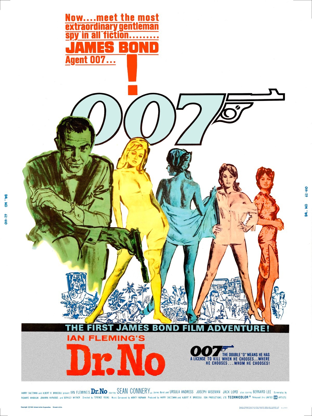 DR. NO (1962) one sheet  30