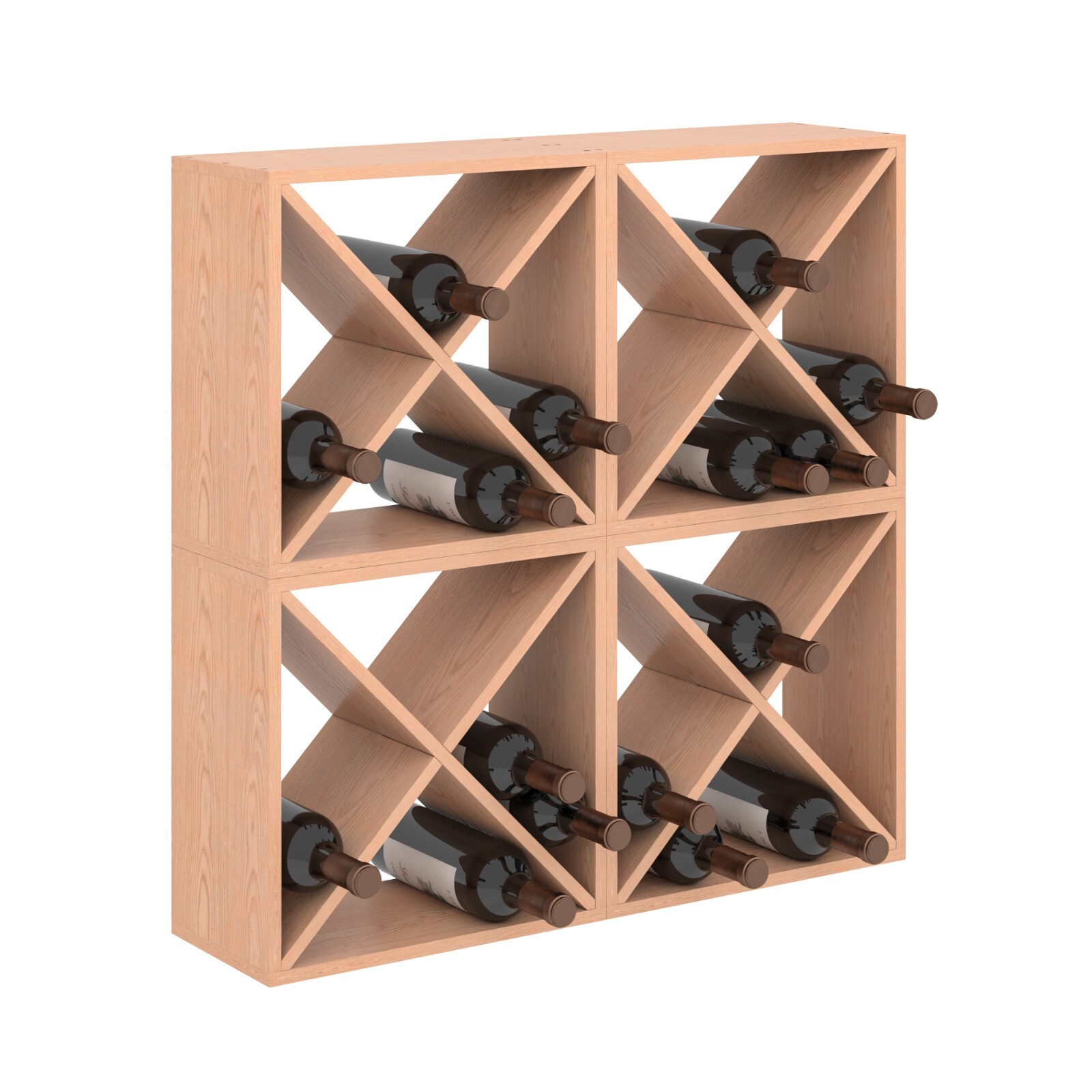 JAXPETY 96 Bottles Wine Rack Stackable Countertop Wine Holder w/Wine Bottle Tag JAXPETY 96 Bottles Wine Rack Stackable Countertop Wine Holder w/Wine Bottle Tag