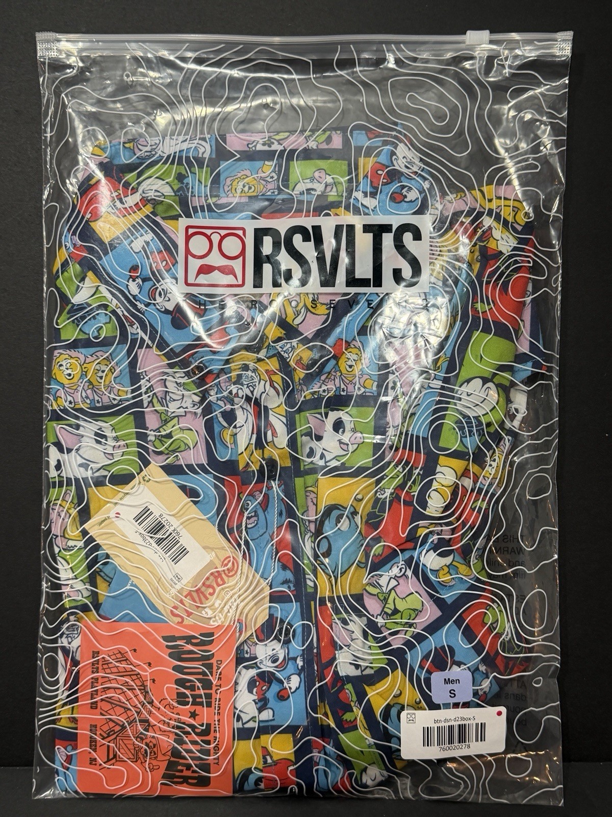 Disney D23 Gold Member 2026 RSVLTS Men\'s Unisex Shirt Small S NWT New Limited Ed Disney D23 Gold Member 2026 RSVLTS Men\'s Unisex Shirt Small S NWT New Limited Ed