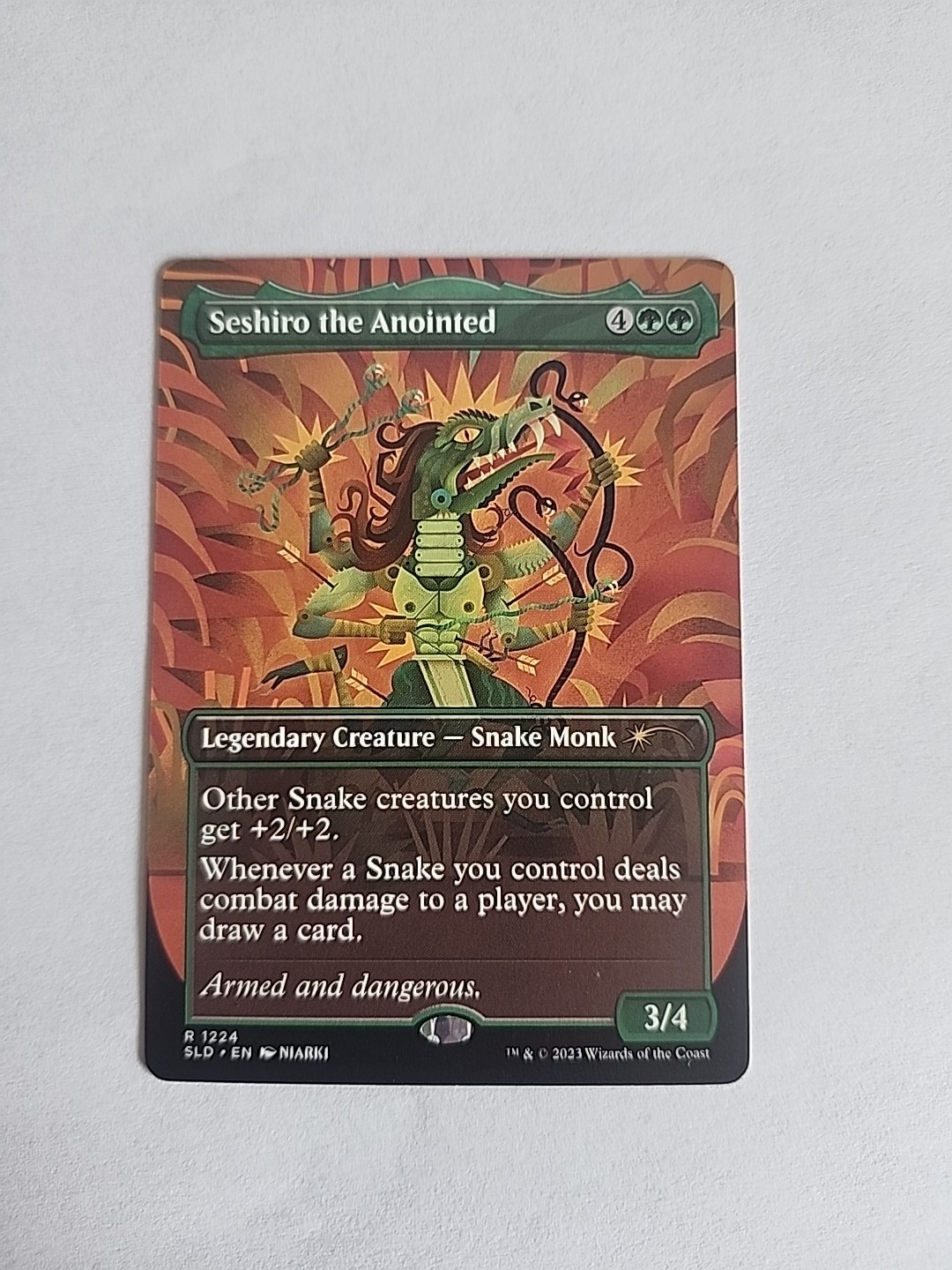 Seshiro the Anointed Secret Lair Drop Regular