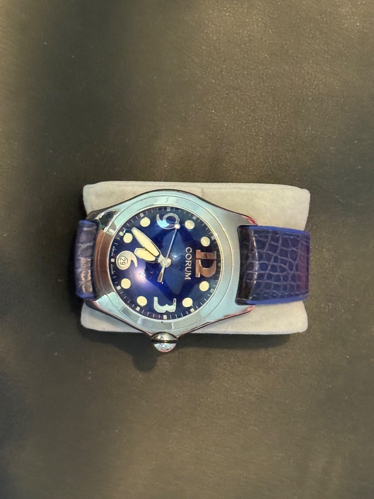 45mm/Corum Bubble watch /Blue Dial 45mm/Corum Bubble watch /Blue Dial