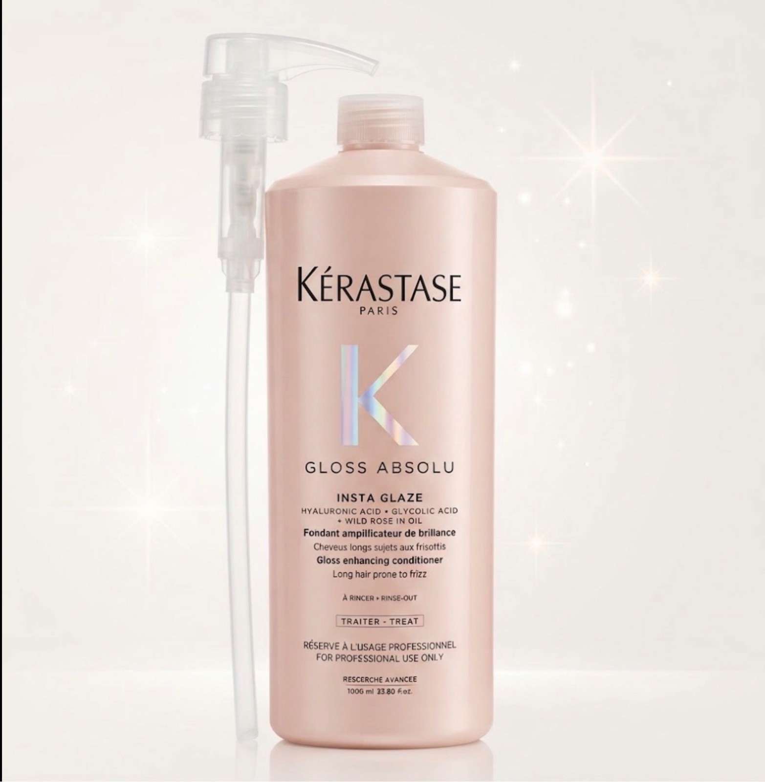 Kerastase Gloss Absolu Fondant Insta Glaze Conditioner 33.8 oz/ 1000ml w/ PUMP Kerastase Gloss Absolu Fondant Insta Glaze Conditioner 33.8 oz/ 1000ml w/ PUMP