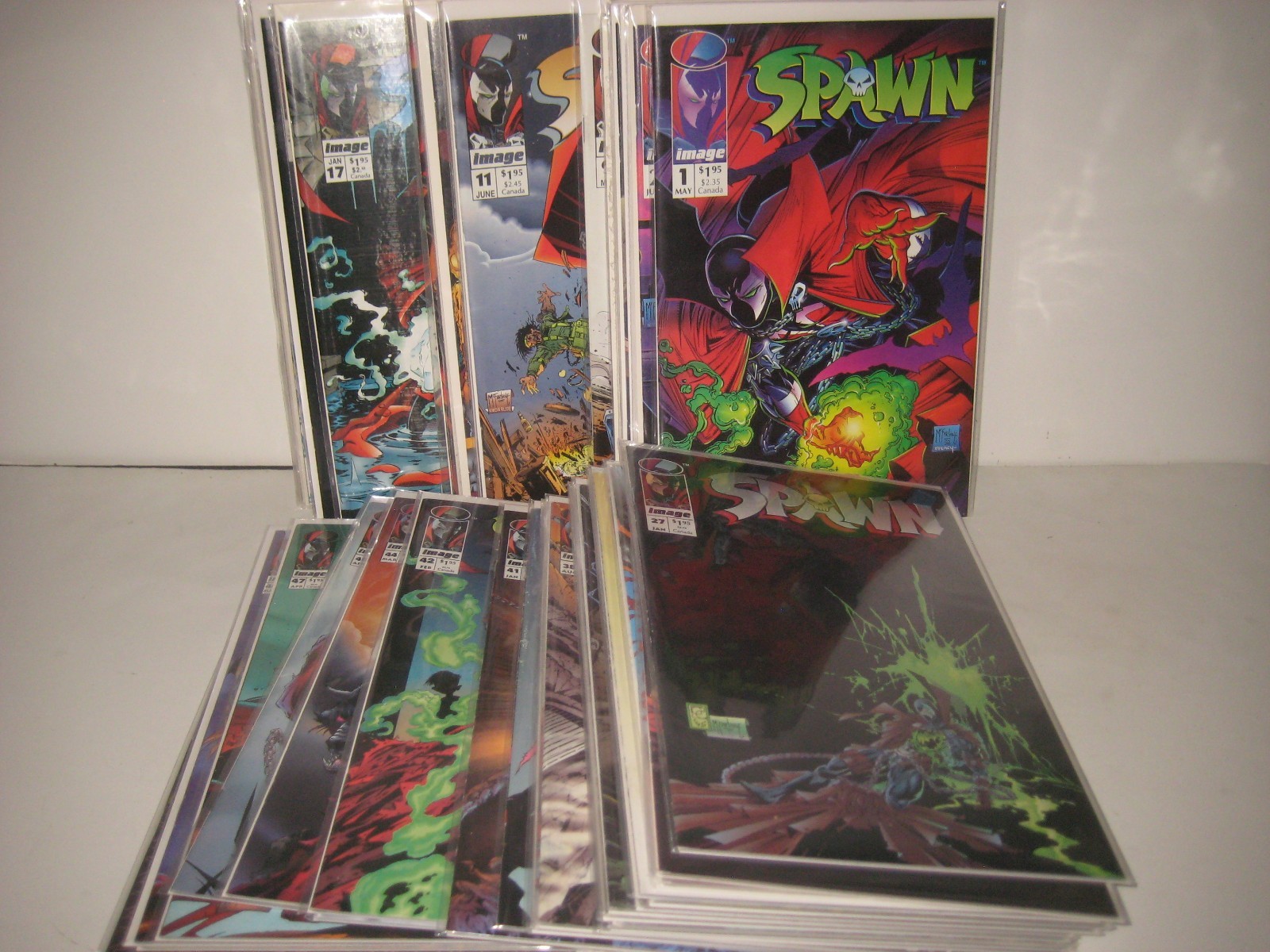 Spawn #1-50 Image Comics (1992) Todd McFarlane Complete Full Run Lot Of 50