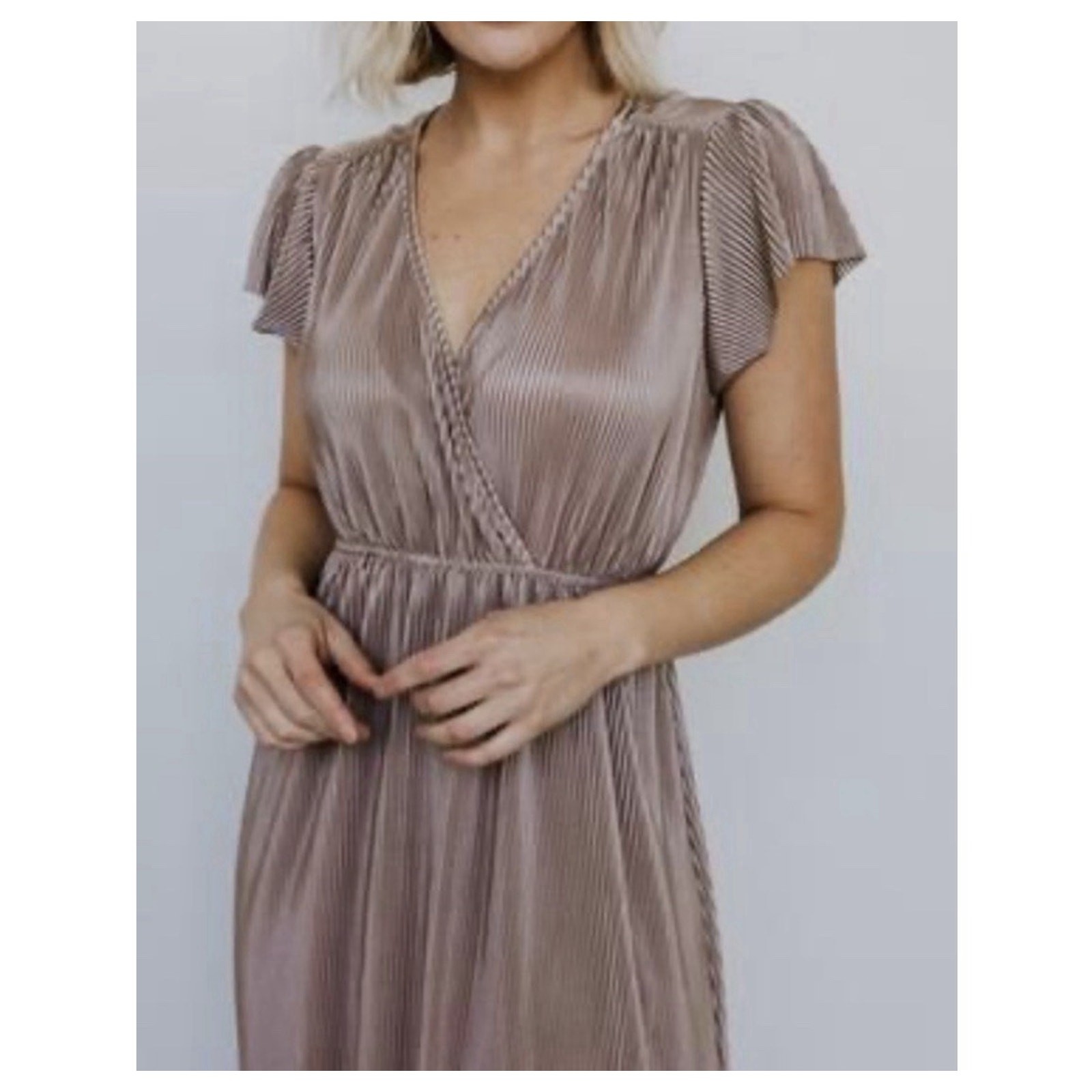 Baltic Born Athena Maxi Dress Size M Autumn Orchid Pleated Formal Wedding Guest Baltic Born Athena Maxi Dress Size M Autumn Orchid Pleated Formal Wedding Guest