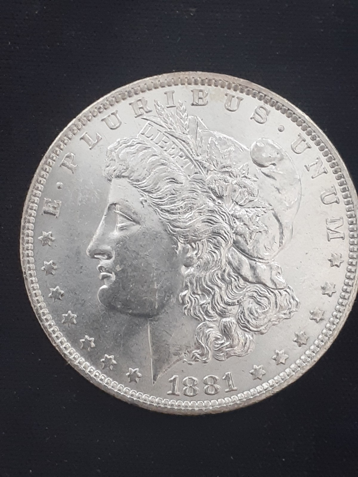 1881 O MORGAN DOLLAR UNC 1881 O MORGAN DOLLAR UNC