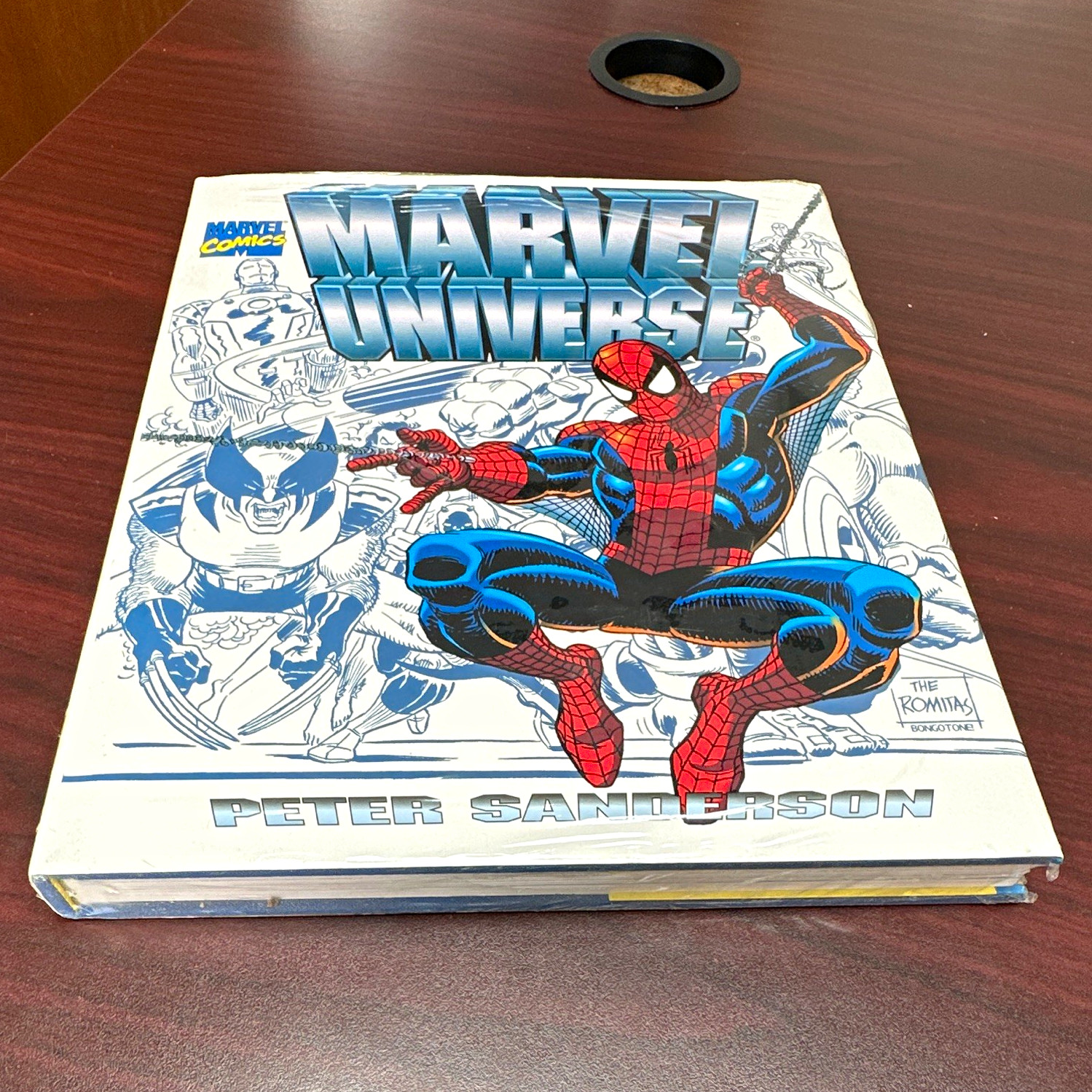 Marvel Universe Peter Sanderson Hardcover Illustrated Dust Jacket Marvel Comics Marvel Universe Peter Sanderson Hardcover Illustrated Dust Jacket Marvel Comics