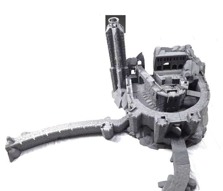 32mm 28mm LOTR Inspired Massive 3D Printed Wargaming Terrain 3d Printed Gray 32mm 28mm LOTR Inspired Massive 3D Printed Wargaming Terrain 3d Printed Gray