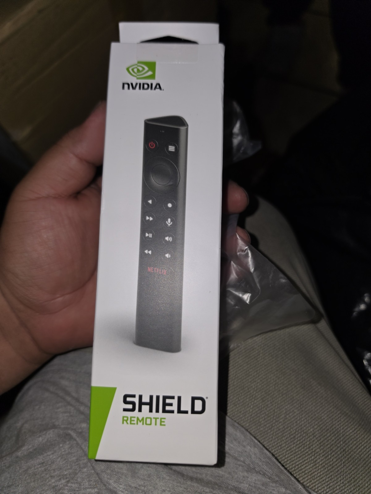 Nvidia Shield Remote; Voice Search, Motion-activated, Backlit Buttons, Nvidia Shield Remote; Voice Search, Motion-activated, Backlit Buttons,