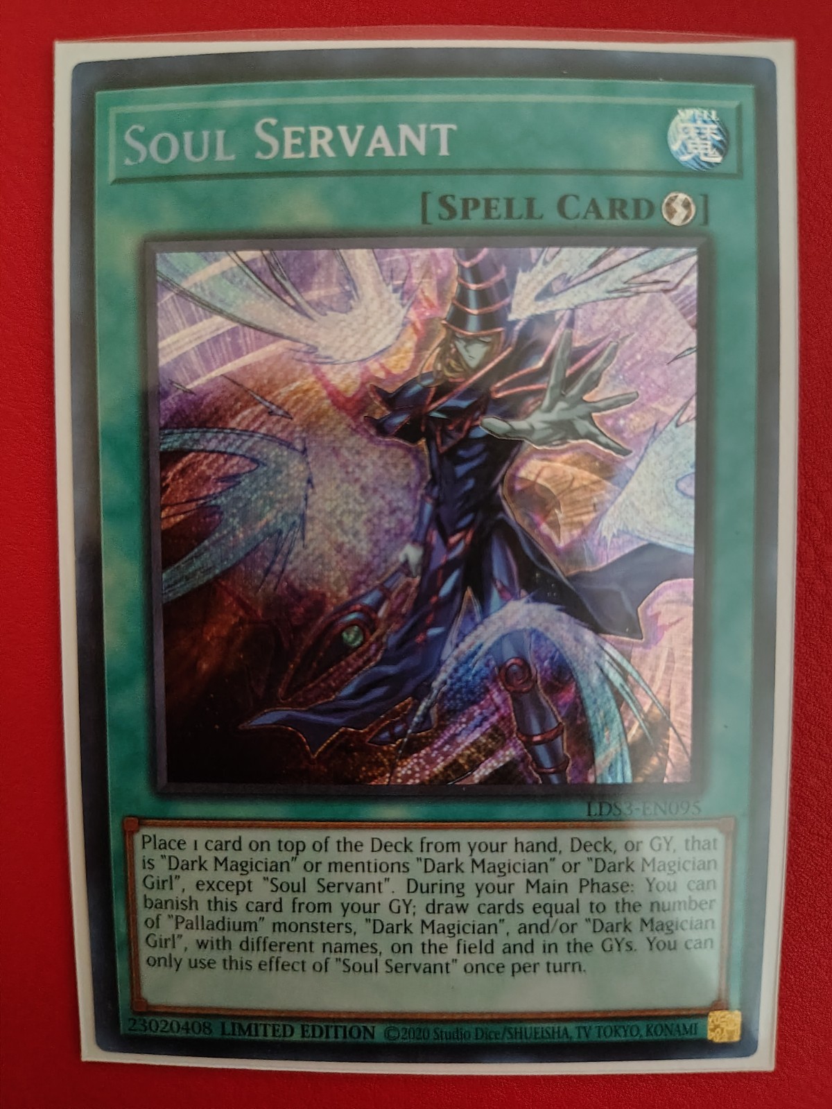 Yu-Gi-Oh Soul Servant - Legendary Duelists: Season 3 (LDS3-EN095) Yu-Gi-Oh Soul Servant - Legendary Duelists: Season 3 (LDS3-EN095)