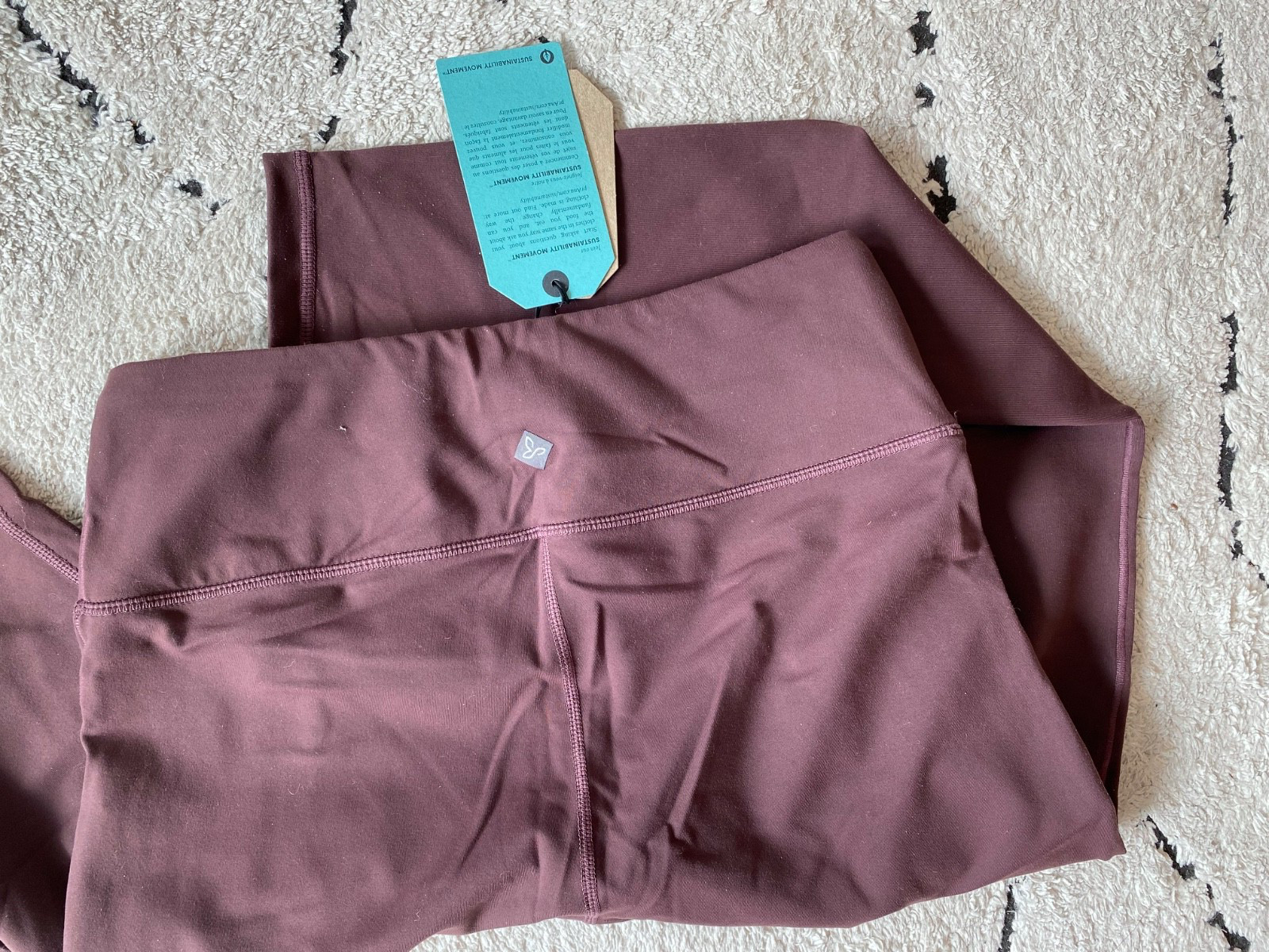 PrAna Transform Legging Womens L RG Rich Cocoa PrAna Transform Legging Womens L RG Rich Cocoa