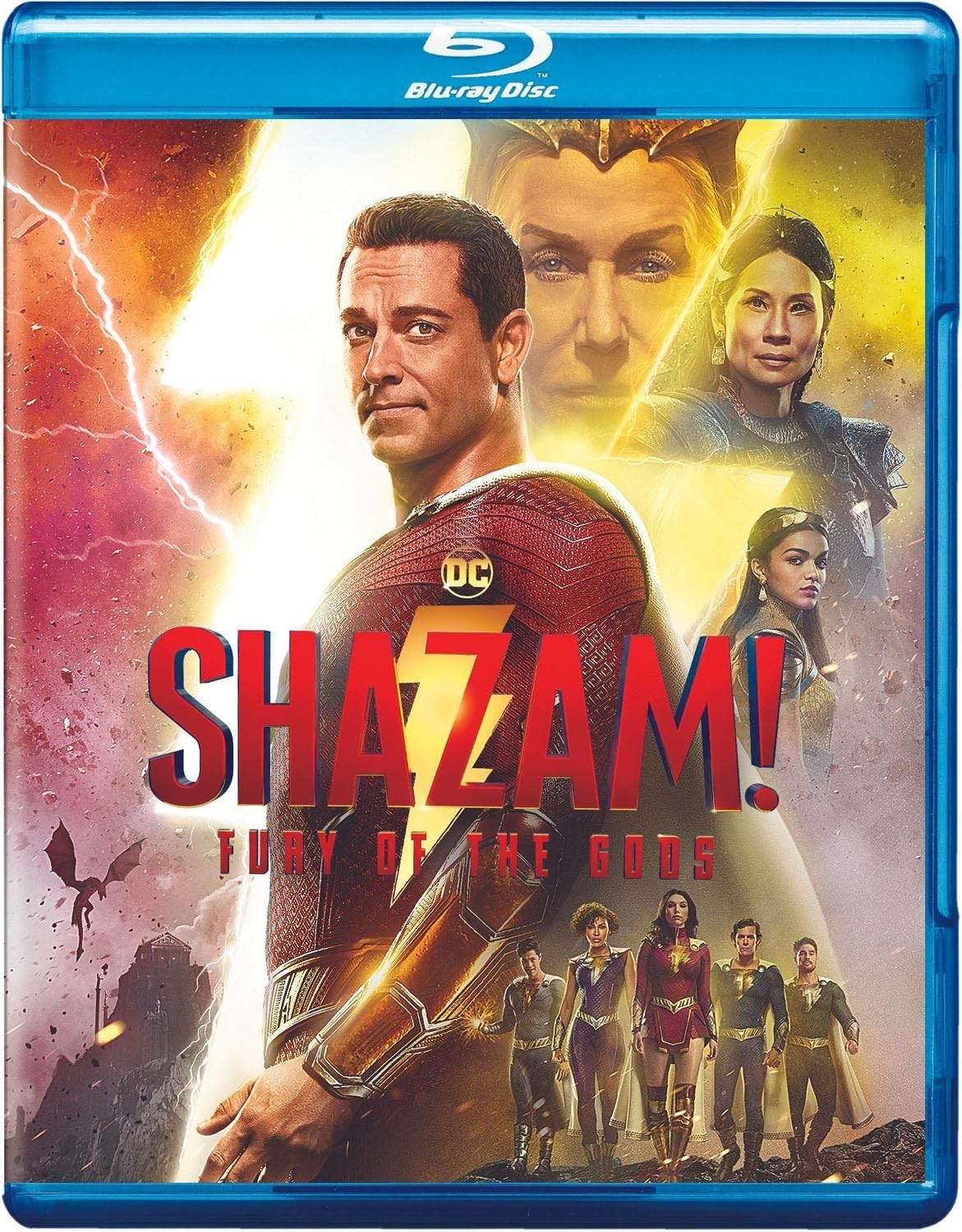 Shazam: Fury of the Gods (Blu-ray, 2023) The Disc Only Rdbx S1919 