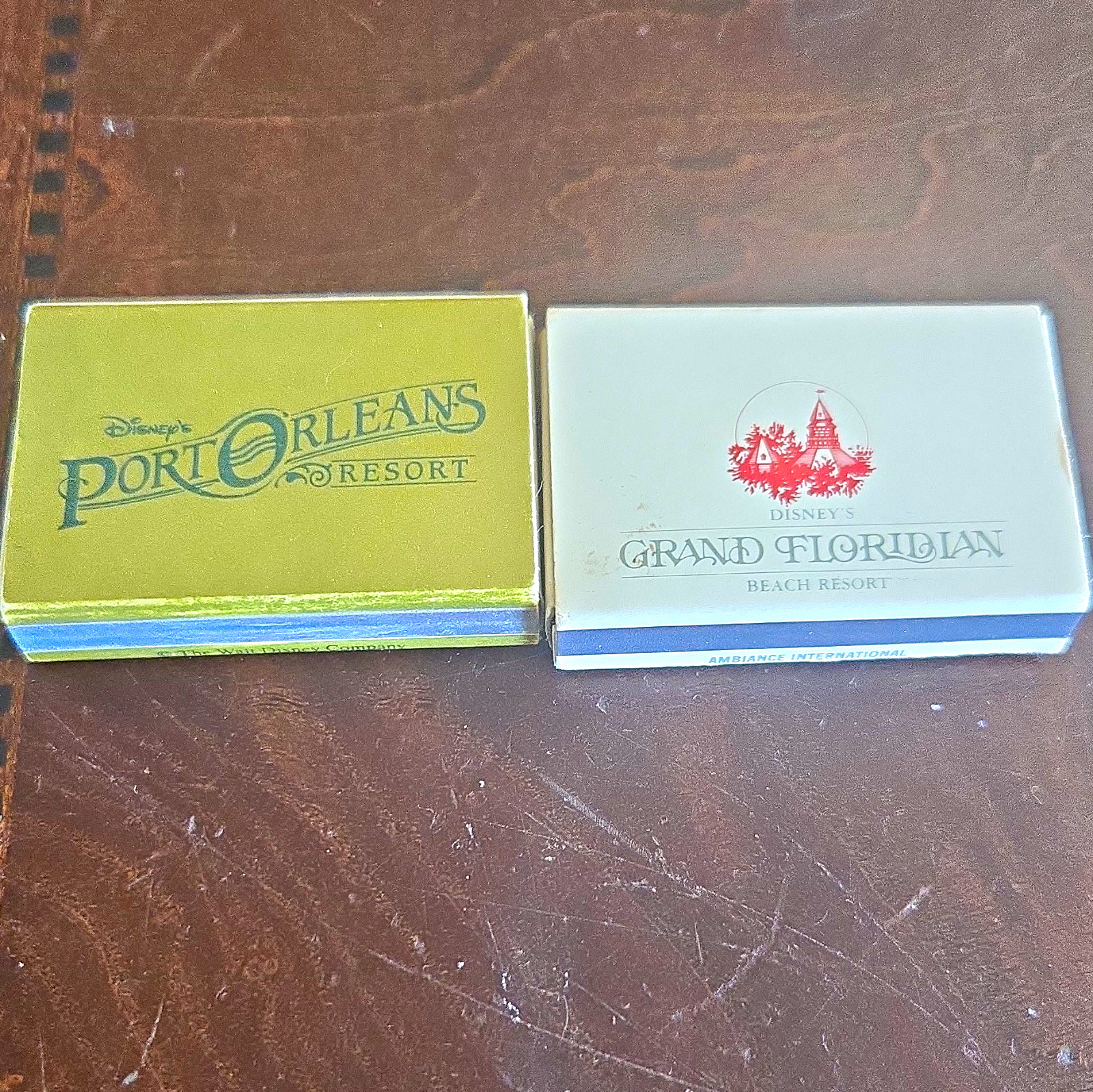 Extremely Rare Disney Port Orleans Resort & Grand Floridian Resort Matchbooks Extremely Rare Disney Port Orleans Resort & Grand Floridian Resort Matchbooks