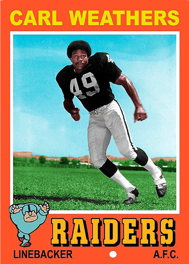CARL WEATHERS 71### BUY 5 GET 1 FREE ### or 30% OFF 12 OR MORE DIDDY-CUSTOMS CARL WEATHERS 71### BUY 5 GET 1 FREE ### or 30% OFF 12 OR MORE DIDDY-CUSTOMS