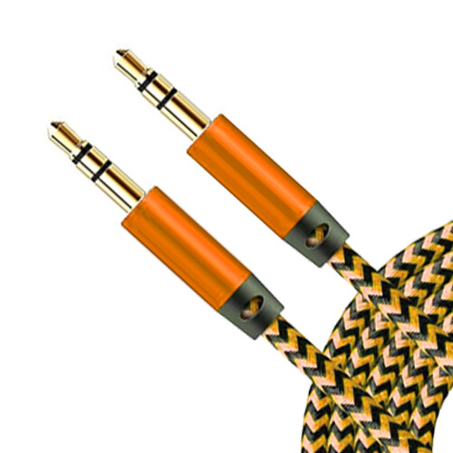 3.5 mm Male to Male Aux Cord Stereo Audio Cable Adapter for PC iPod CAR iPhone
