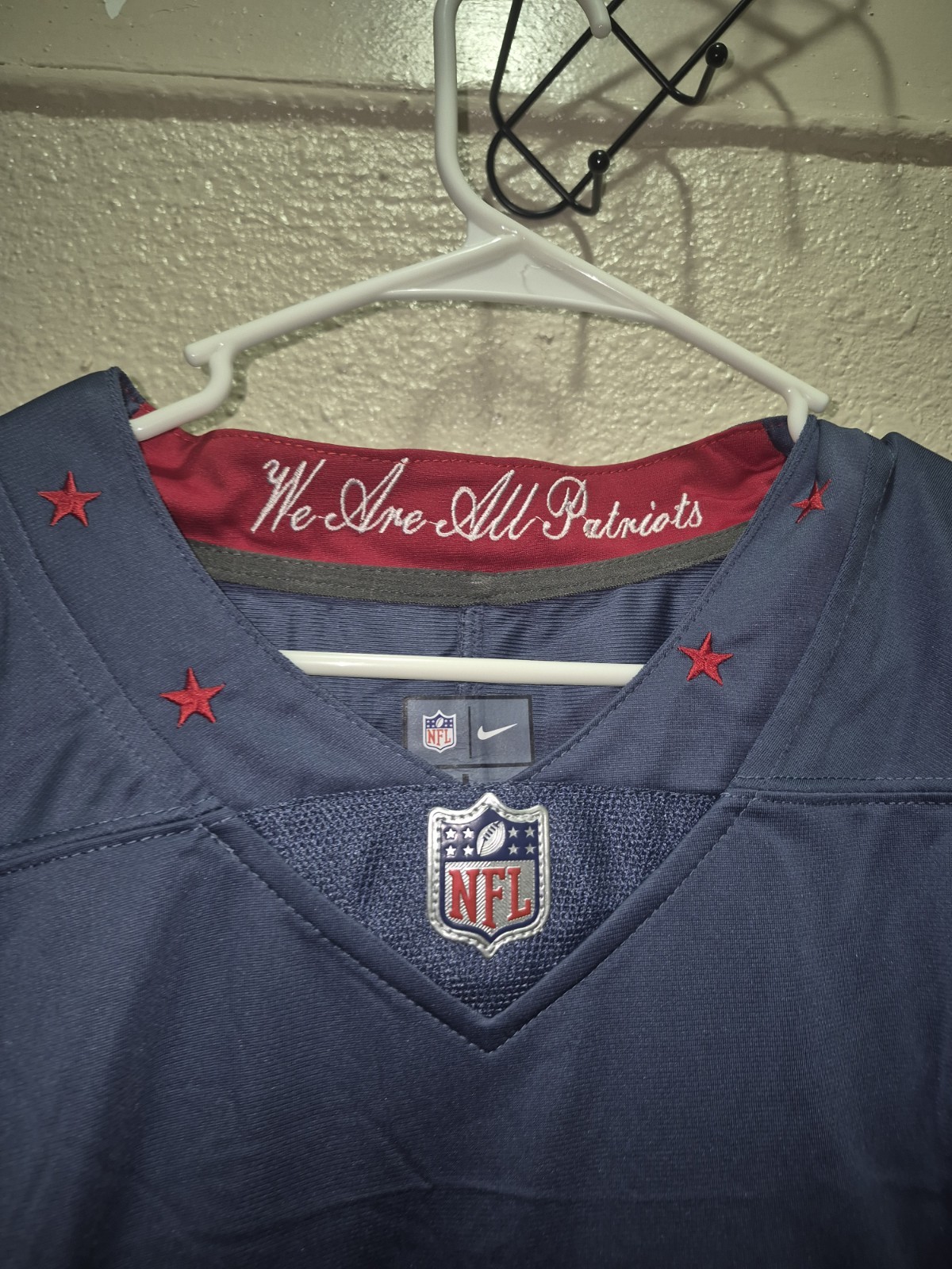 Mens New England Patriots #10 Drake Maye Rivalries “ NOR’EASTER” Jersey Size: L