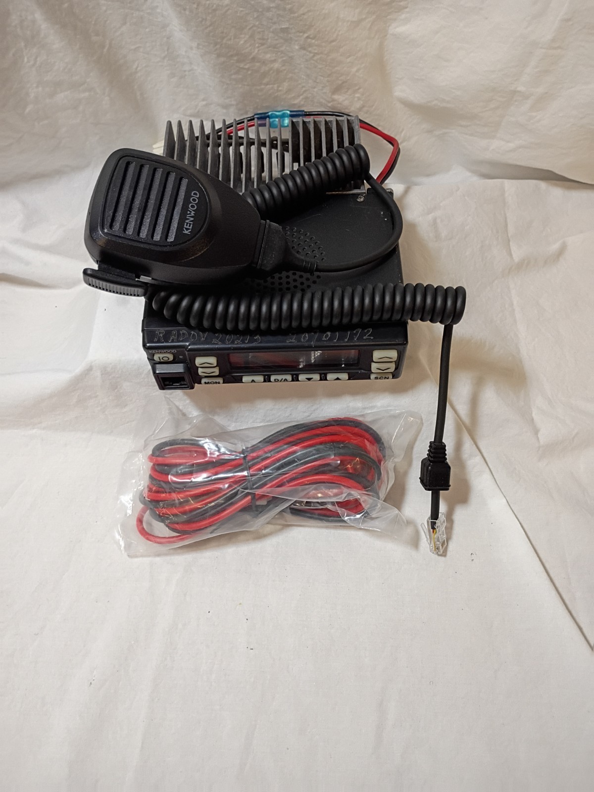 Kenwood TK-760HG High Power VHF Mobile Radio Tested & Tuned (Engraved)
