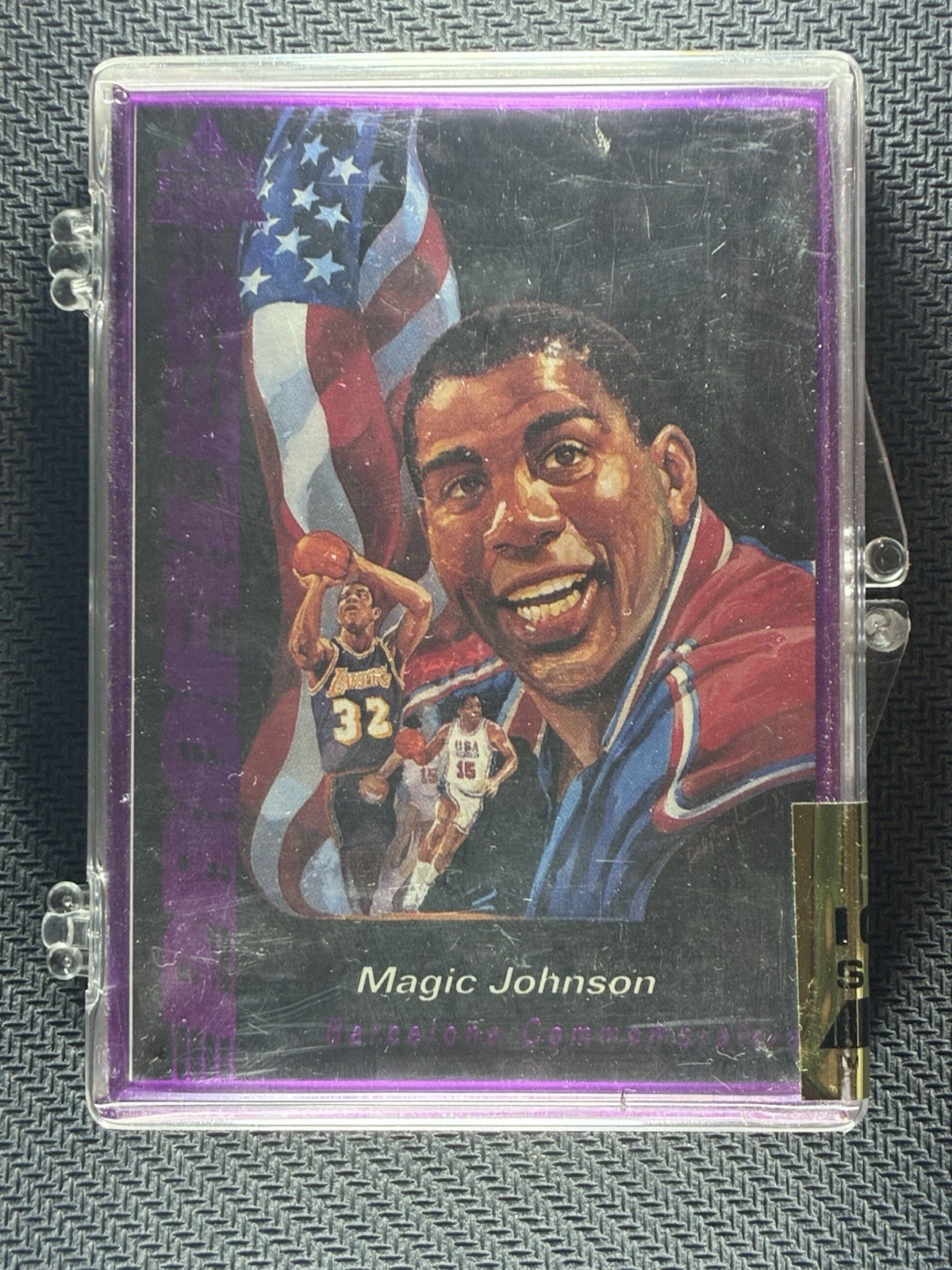 MAGIC JOHNSON 1992 Barcelona Commemorative Dream Team SEALED SUPER RARE 💎💎 MAGIC JOHNSON 1992 Barcelona Commemorative Dream Team SEALED SUPER RARE 💎💎
